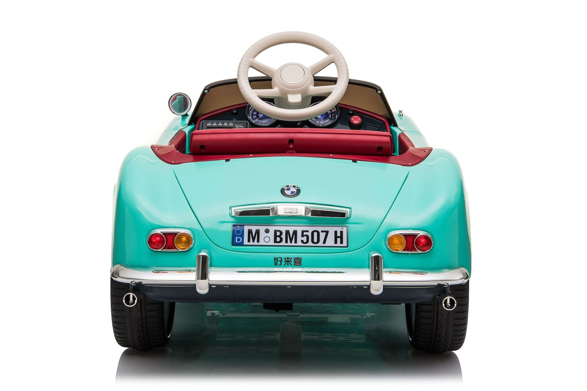 Image du produit : BMW 507 Auto elettrica ufficiale per bambini - Verde menta (da 3 a 8 anni)
