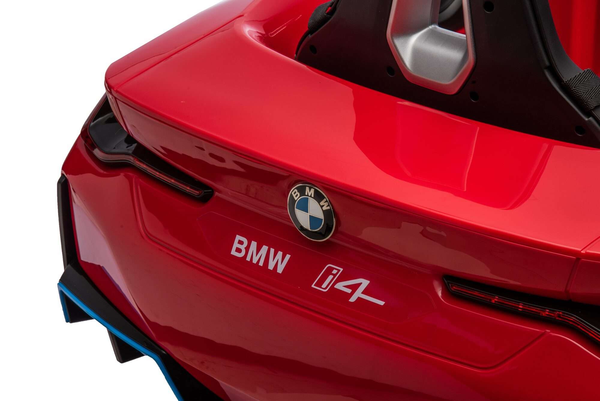 Image du produit : Auto elettrica ufficiale BMW i4 per bambini - Rosso metallizzato (da 3 a 8 anni)