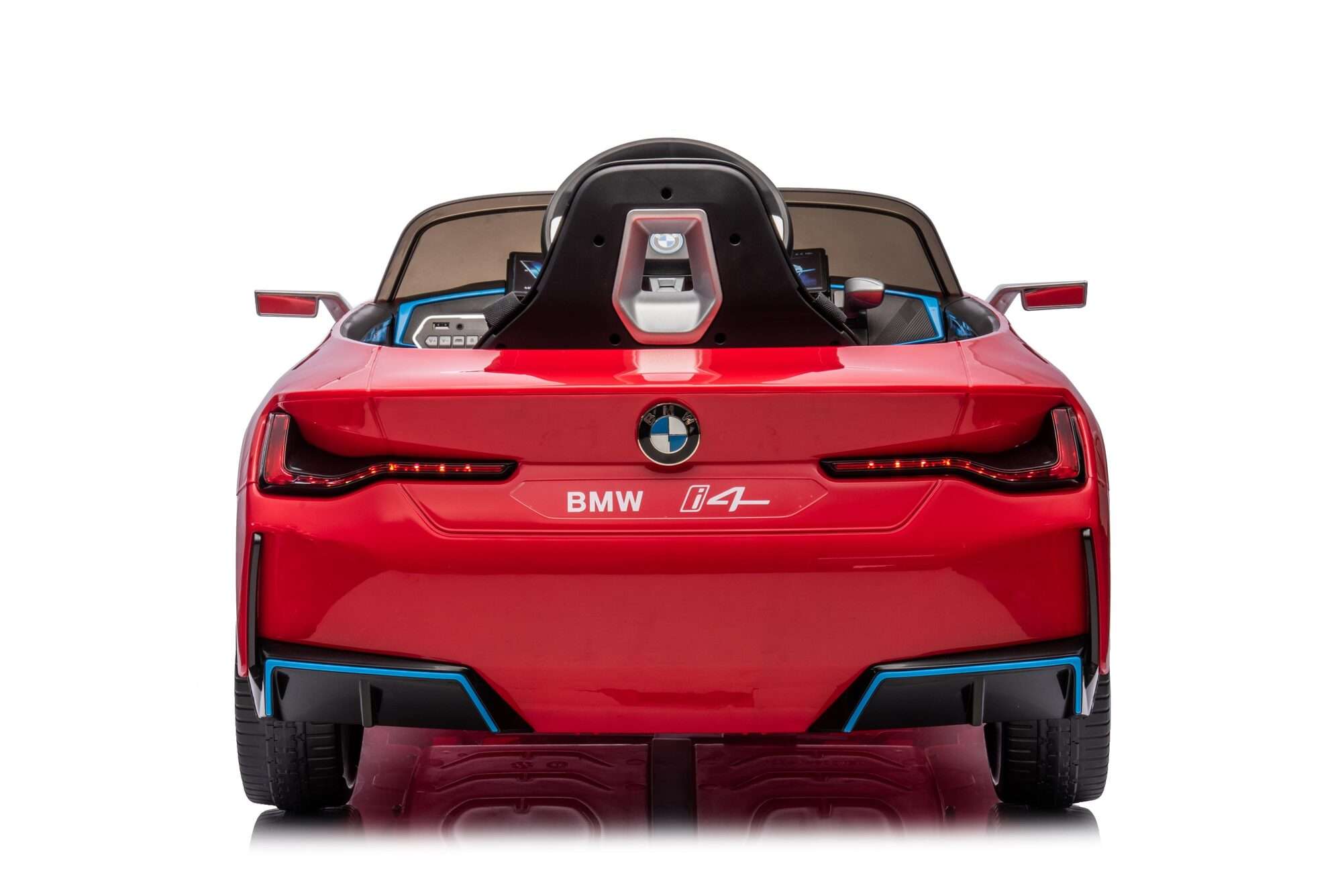 Image du produit : Auto elettrica ufficiale BMW i4 per bambini - Rosso metallizzato (da 3 a 8 anni)