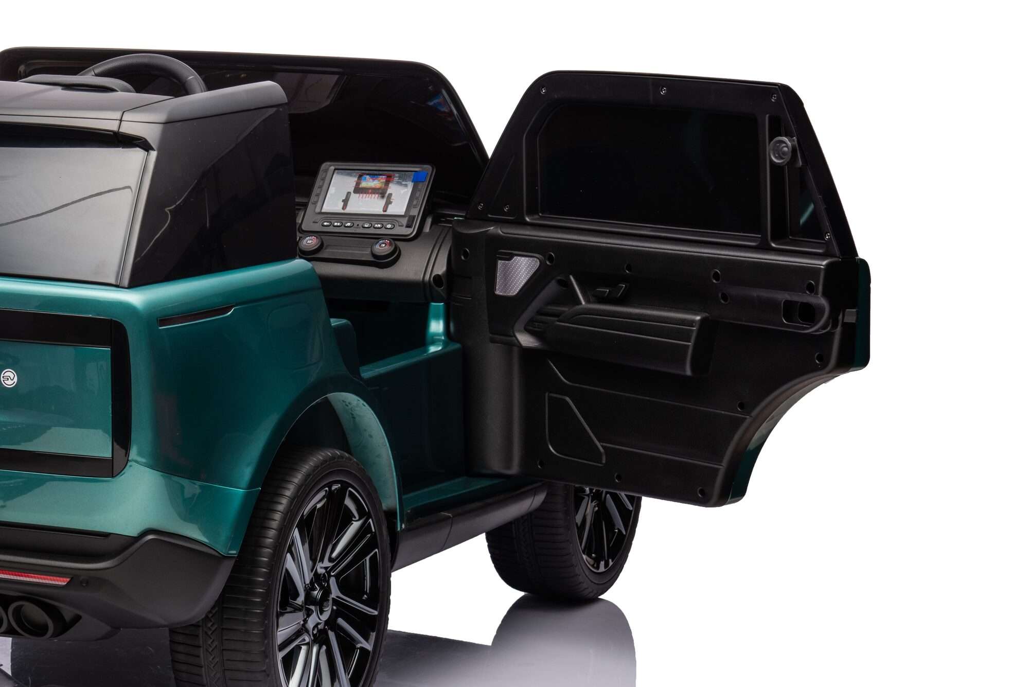 Image du produit : Auto elettrica per bambini con licenza Range Rover 2022 - Verde metallizzato (da 3 a 8 anni)