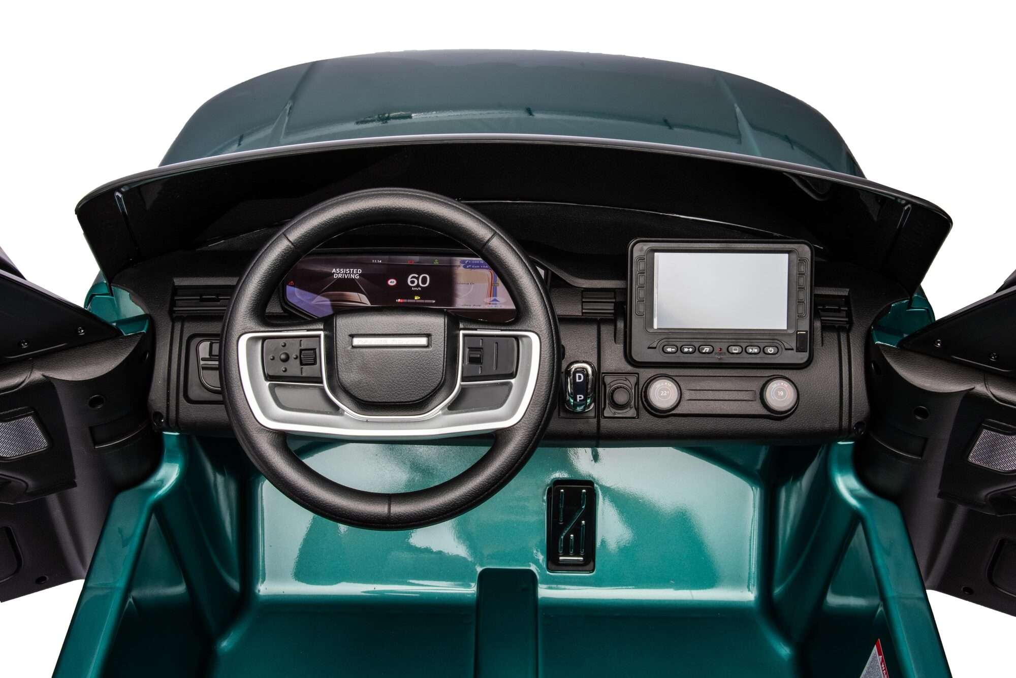 Image du produit : Auto elettrica per bambini con licenza Range Rover 2022 - Verde metallizzato (da 3 a 8 anni)