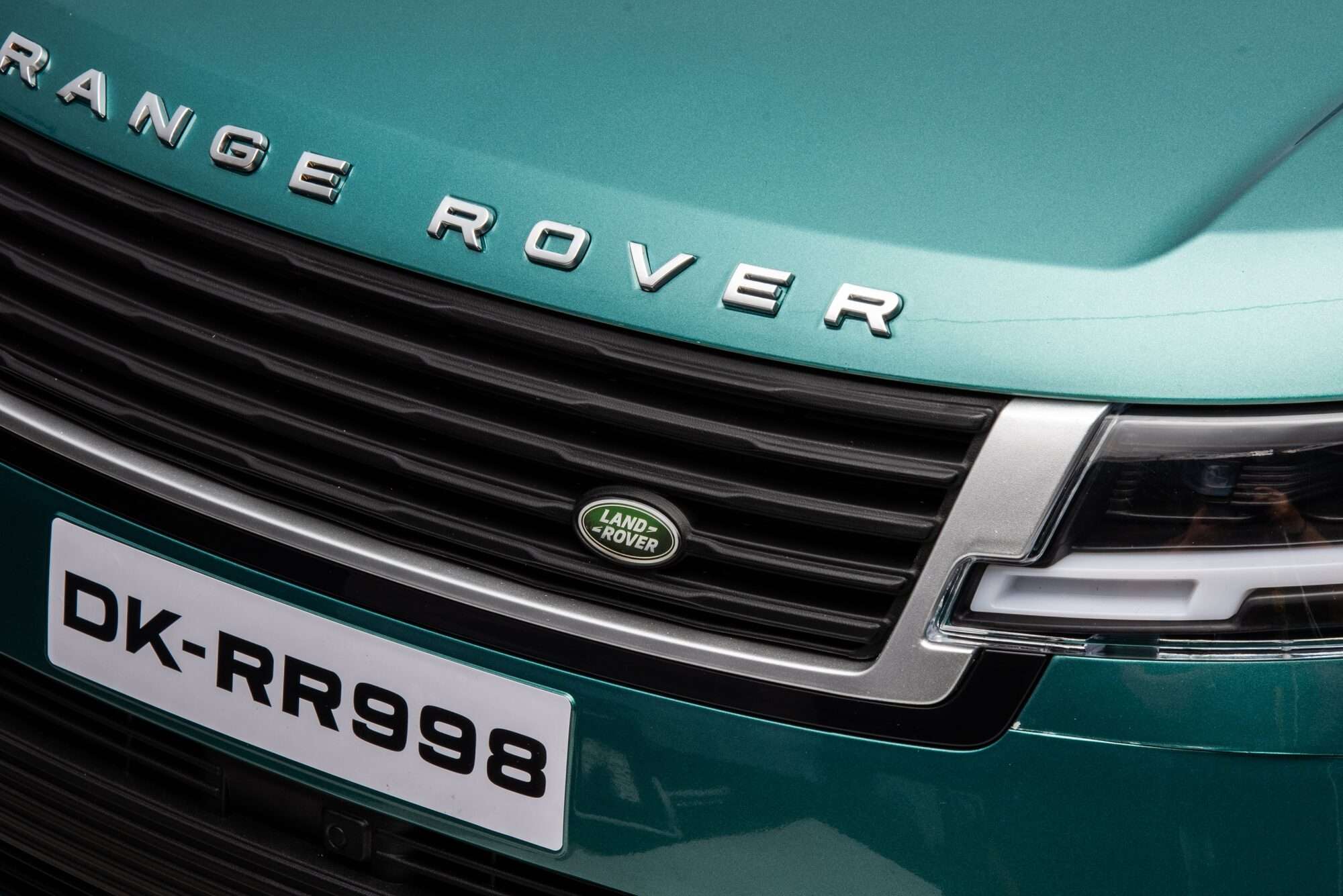 Image du produit : Auto elettrica per bambini con licenza Range Rover 2022 - Verde metallizzato (da 3 a 8 anni)