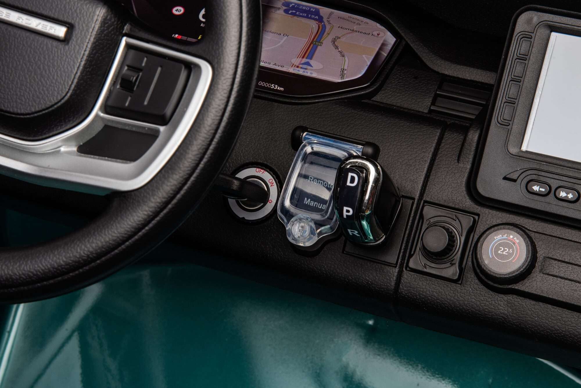 Image du produit : Auto elettrica per bambini con licenza Range Rover 2022 - Verde metallizzato (da 3 a 8 anni)