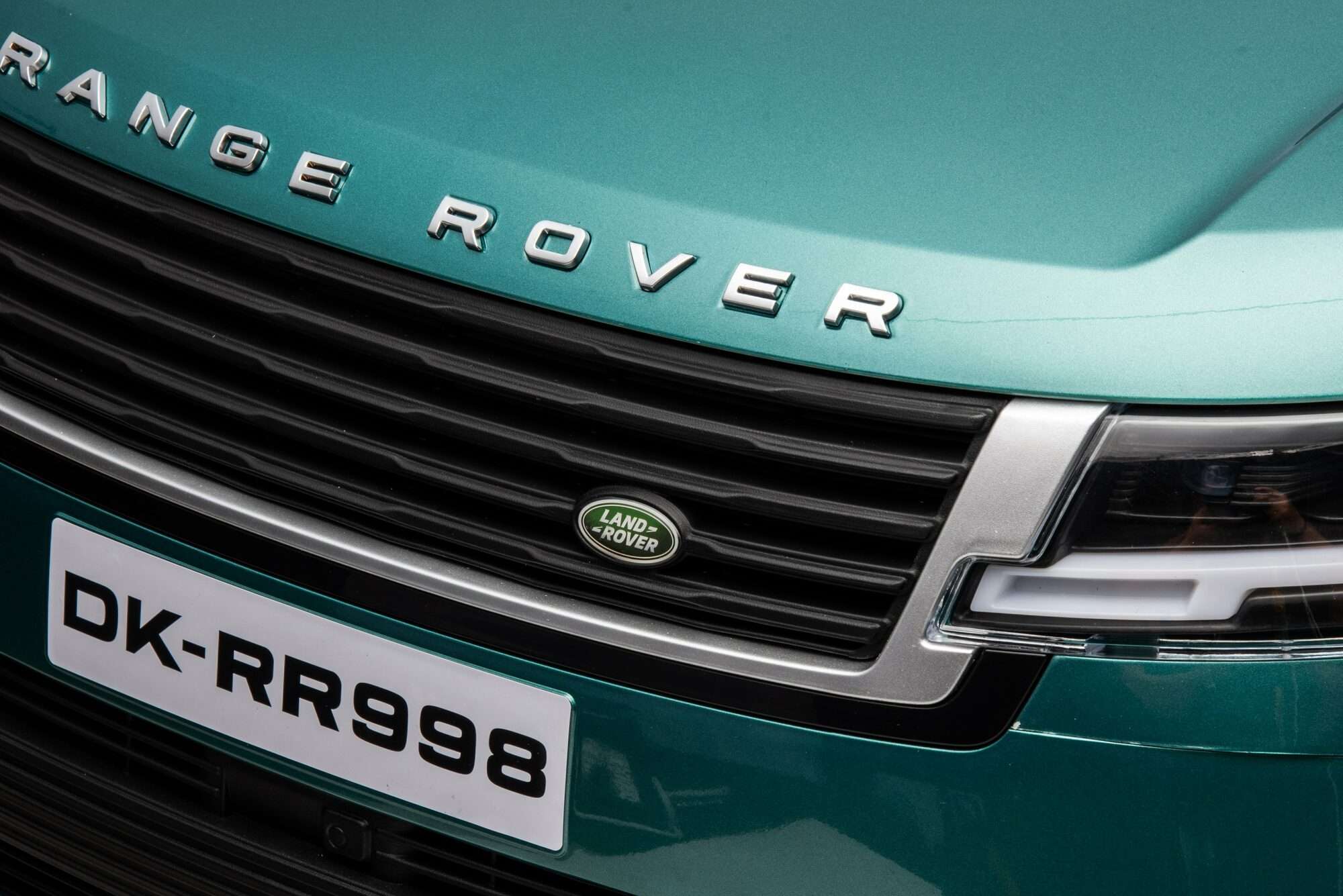 Image du produit : Auto elettrica per bambini con licenza Range Rover 2022 - Verde metallizzato (da 3 a 8 anni)