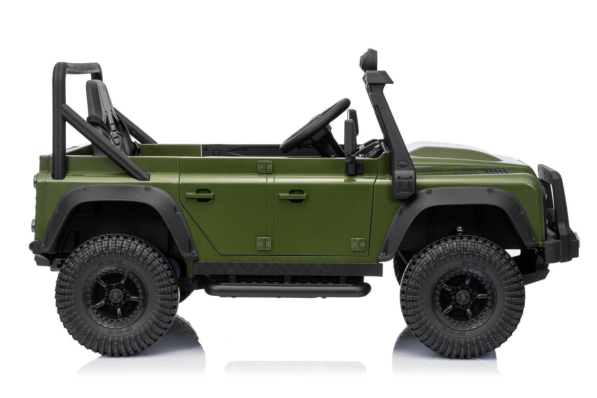 Image du produit : Land Rover Defender 110 SVX, auto elettrica per bambini - Verde militare (da 3 a 8 anni)