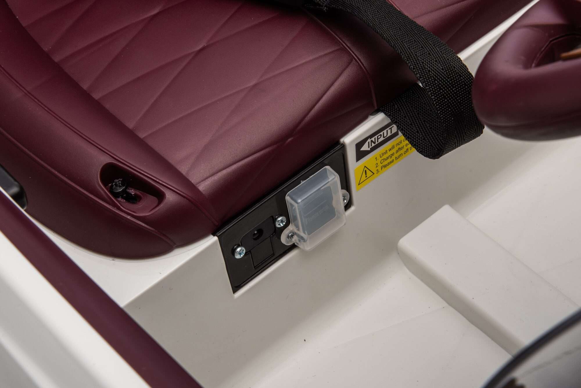 Image du produit : Bentley Bacalar Auto elettrica ufficiale per bambini - Bianco (da 3 a 8 anni)