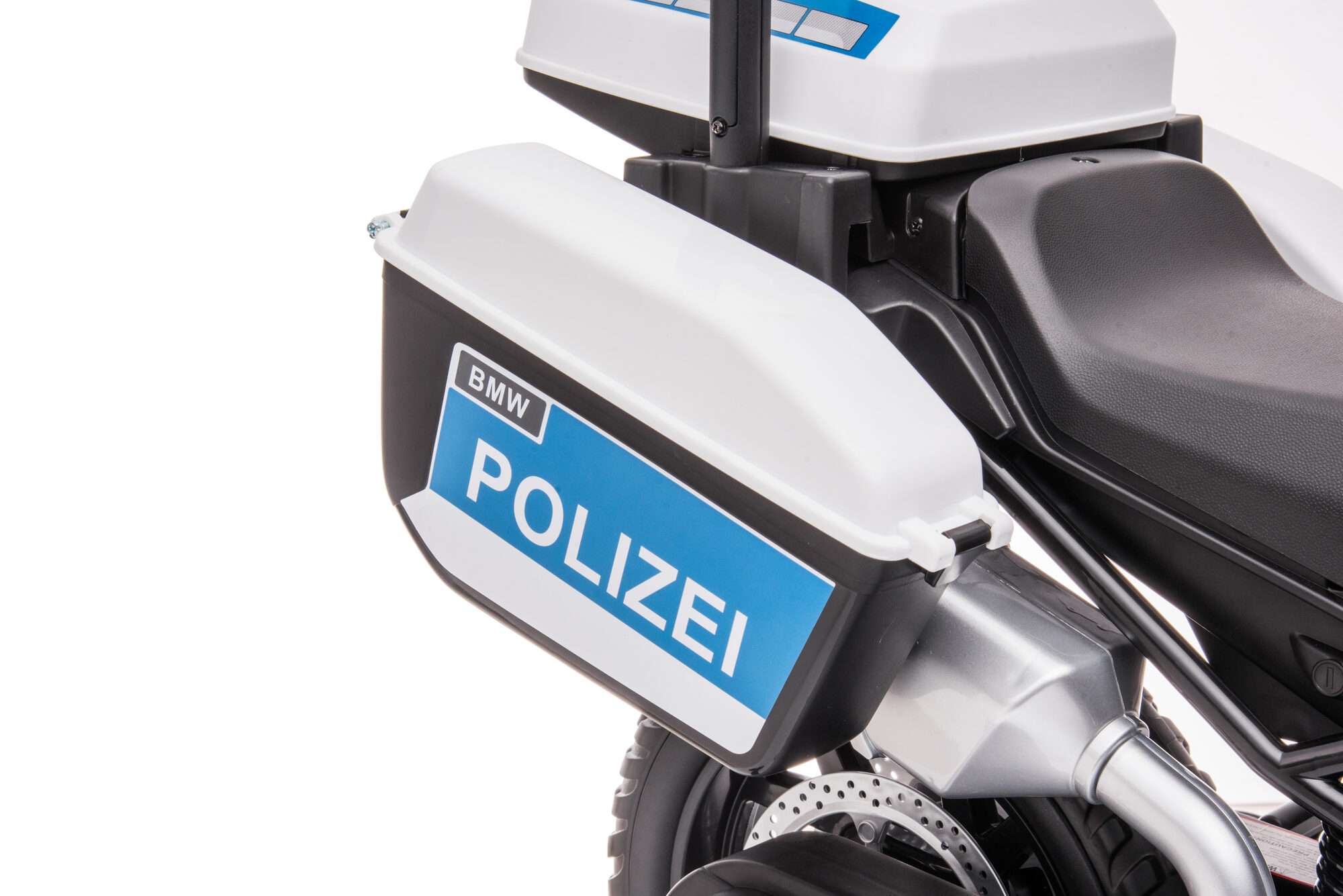 Image du produit : BMW F850 GS Police Motorbike per bambini - Moto elettrica cavalcabile (3-8 anni)