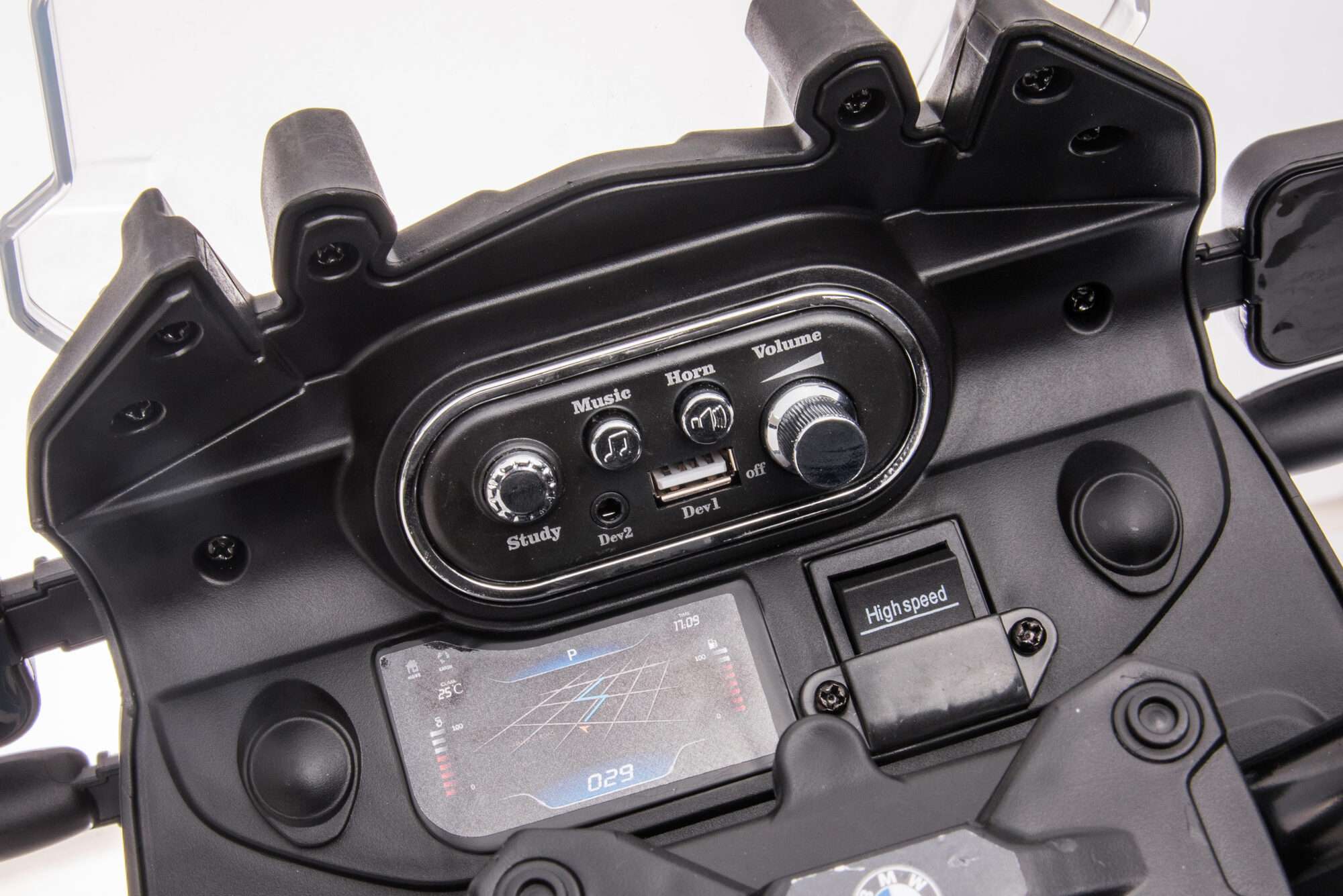 Image du produit : BMW F850 GS Police Motorbike per bambini - Moto elettrica cavalcabile (3-8 anni)