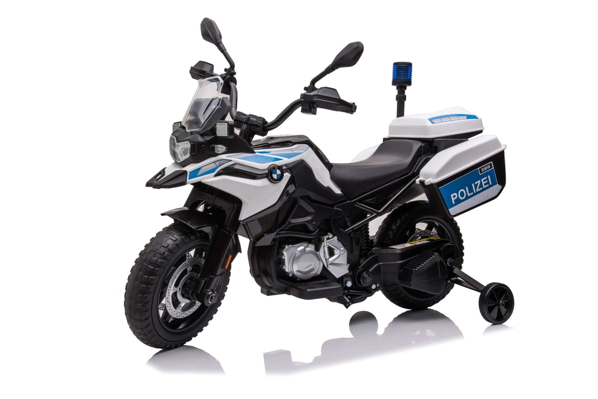 Image du produit : BMW F850 GS Police Motorbike per bambini - Moto elettrica cavalcabile (3-8 anni)