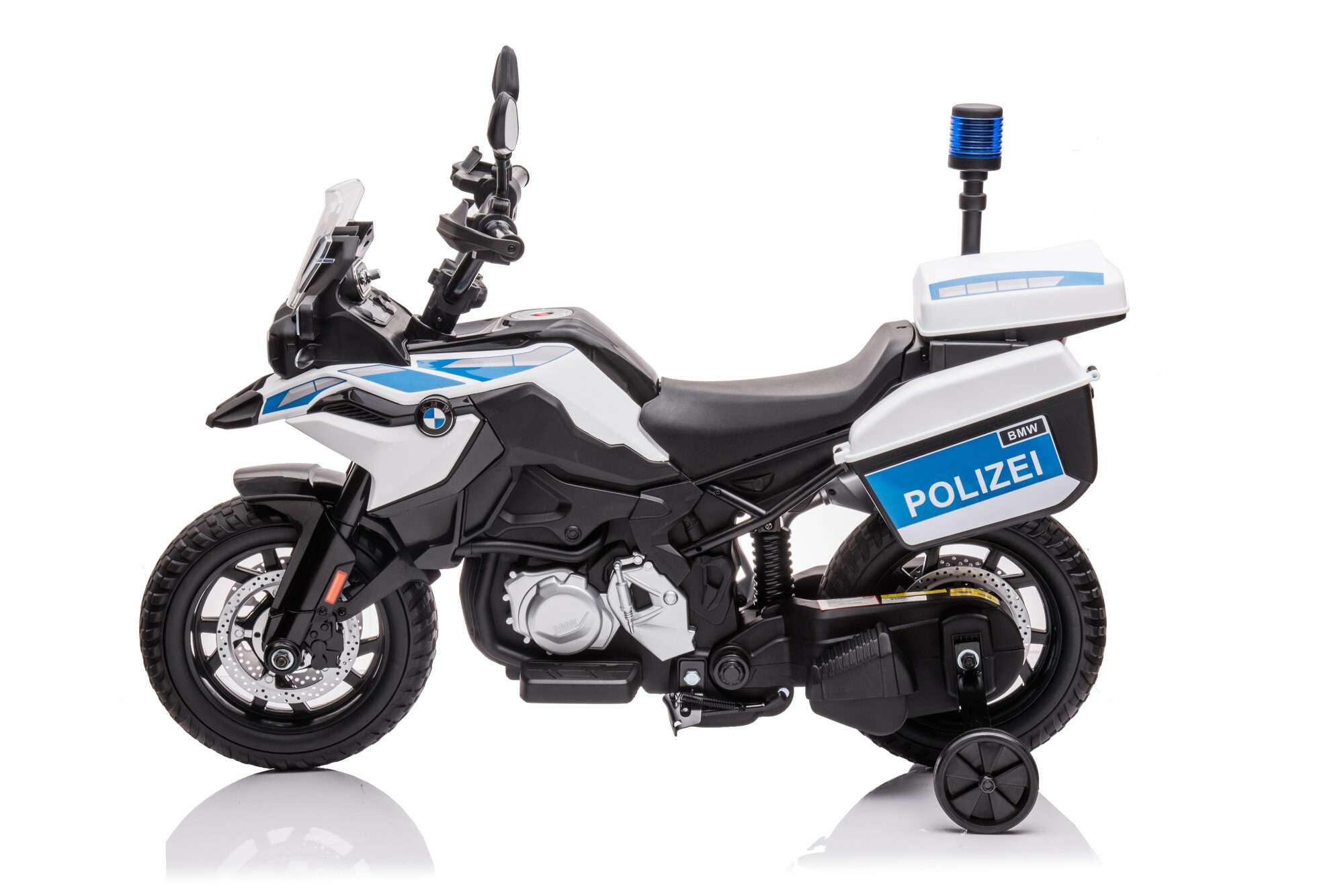 Image du produit : BMW F850 GS Police Motorbike per bambini - Moto elettrica cavalcabile (3-8 anni)