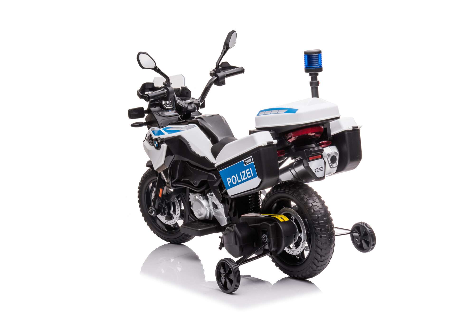 Image du produit : BMW F850 GS Police Motorbike per bambini - Moto elettrica cavalcabile (3-8 anni)