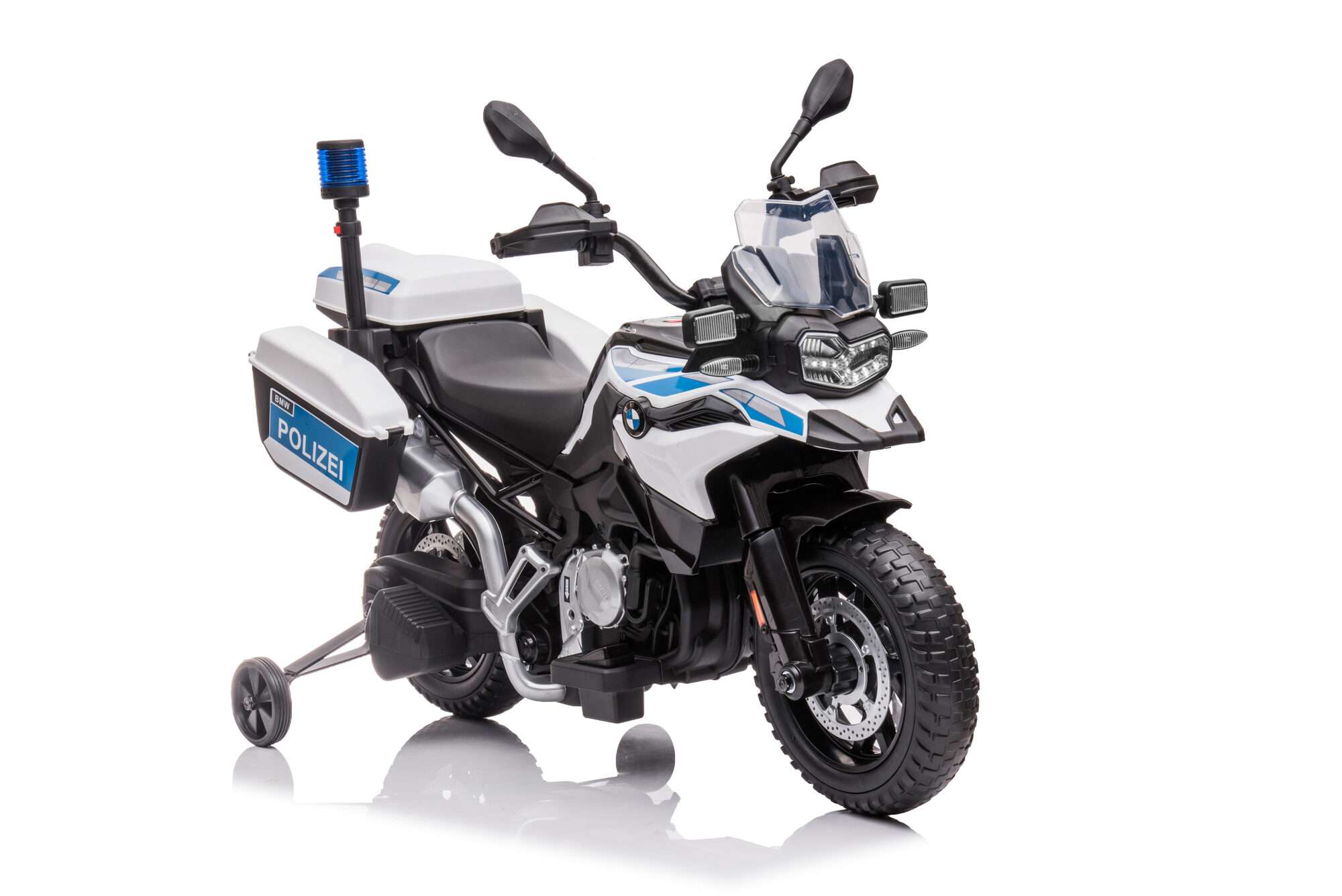 Image du produit : BMW F850 GS Police Motorbike per bambini - Moto elettrica cavalcabile (3-8 anni)