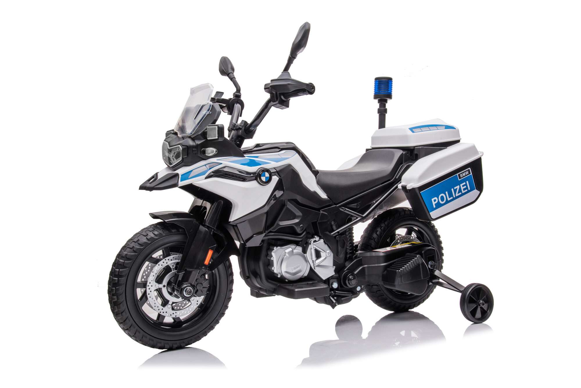 Image du produit : BMW F850 GS Police Motorbike per bambini - Moto elettrica cavalcabile (3-8 anni)