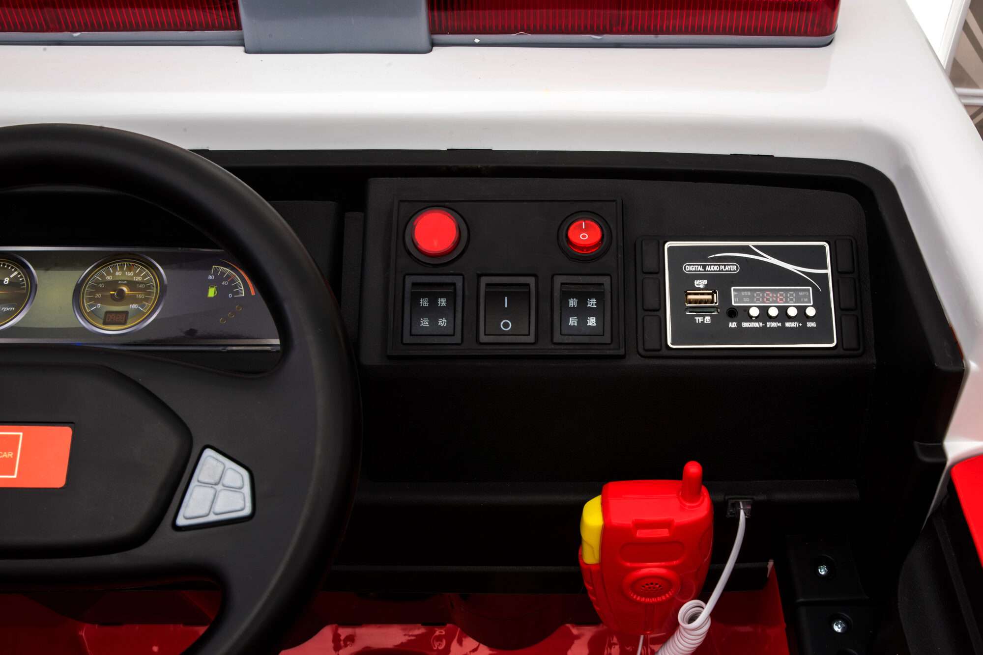 Image du produit : Camion dei pompieri con luce di allarme antincendio (3-8 anni)