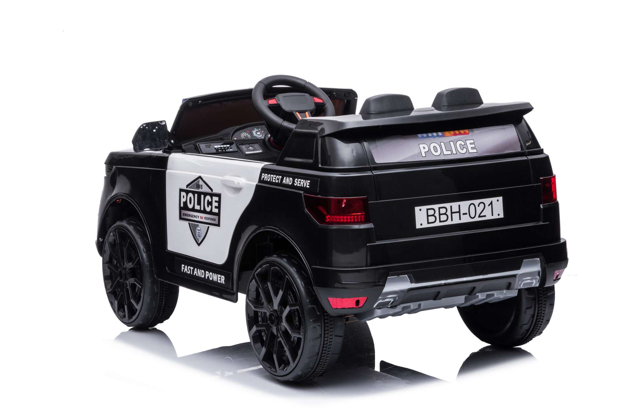 Image du produit : Auto della polizia di colore nero (3-8 anni)