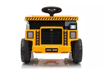 Camion da cantiere con microfono di colore giallo (3-8 anni)