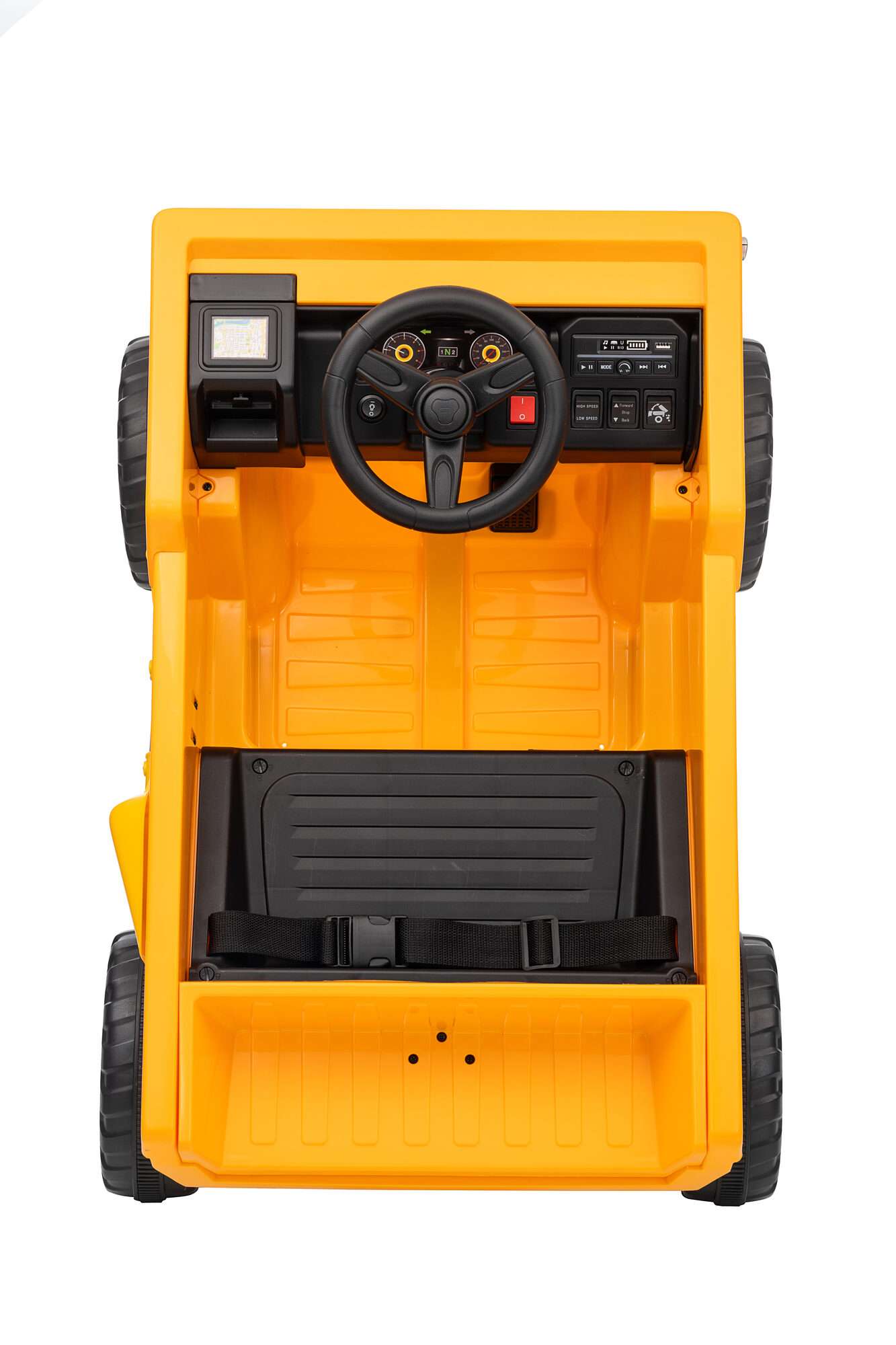 Image du produit : Camion da cantiere con microfono di colore giallo (3-8 anni)