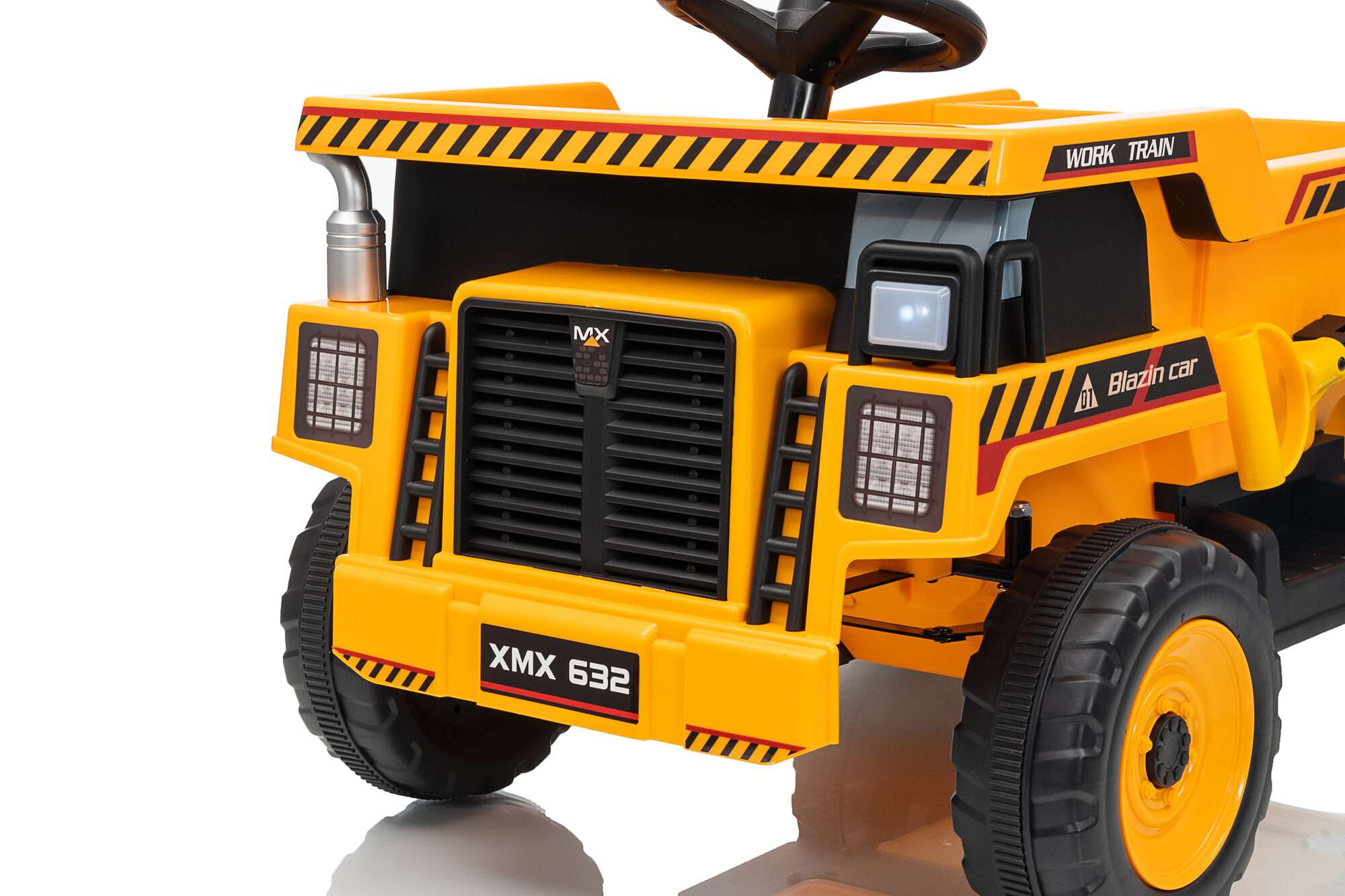 Image du produit : Camion da cantiere con microfono di colore giallo (3-8 anni)
