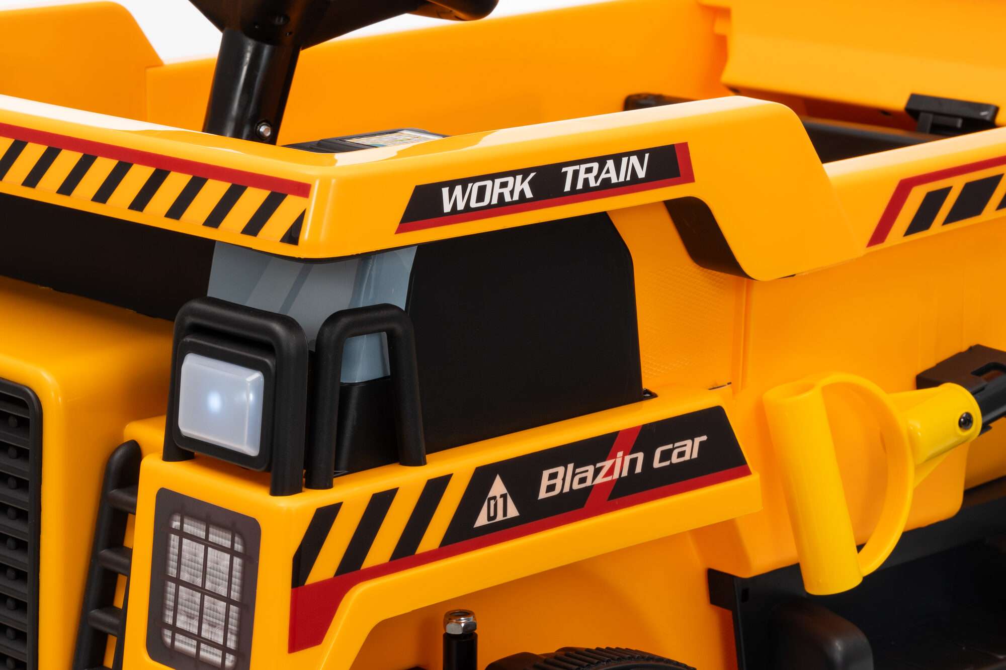 Image du produit : Camion da cantiere con microfono di colore giallo (3-8 anni)
