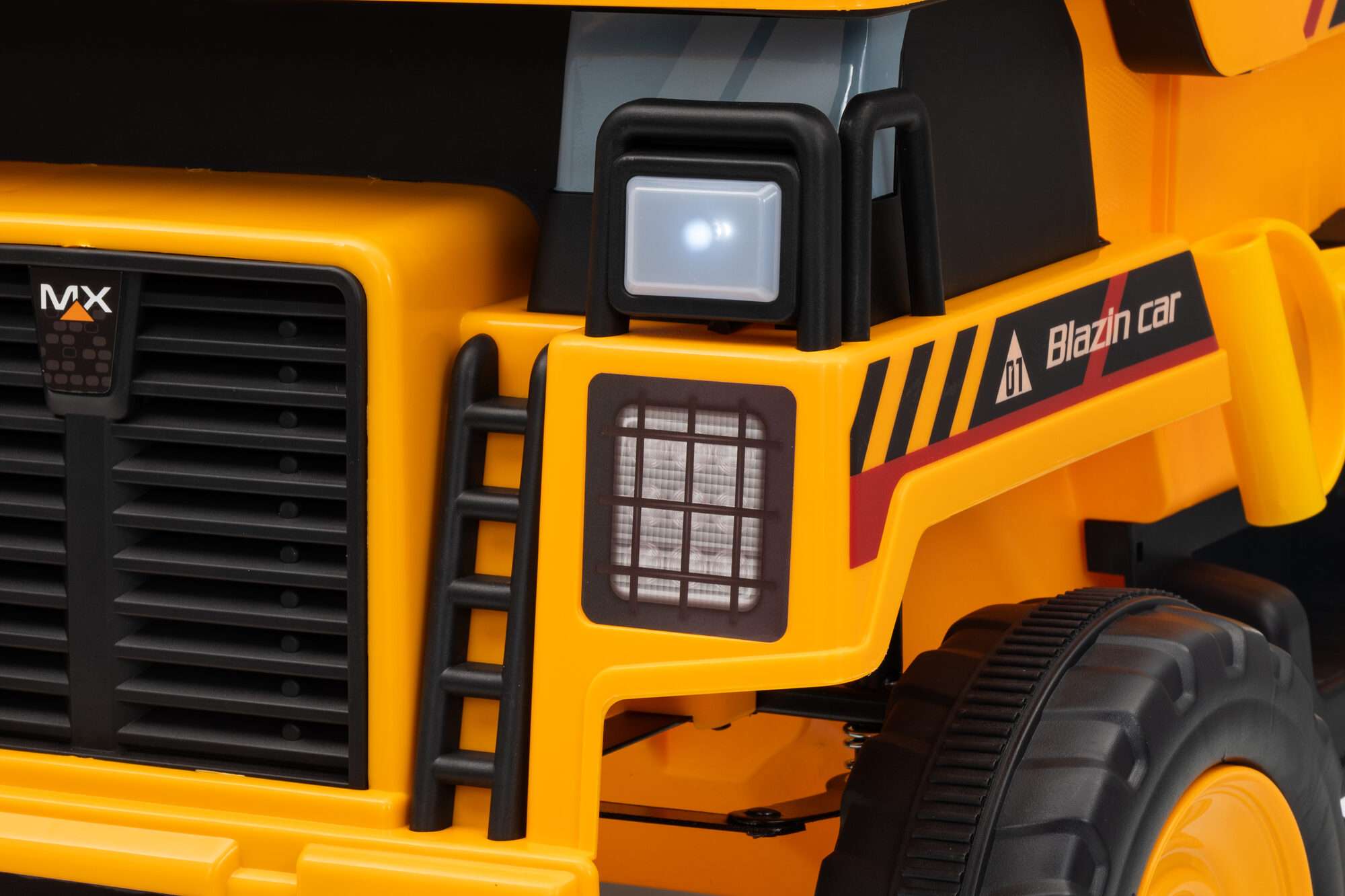 Image du produit : Camion da cantiere con microfono di colore giallo (3-8 anni)
