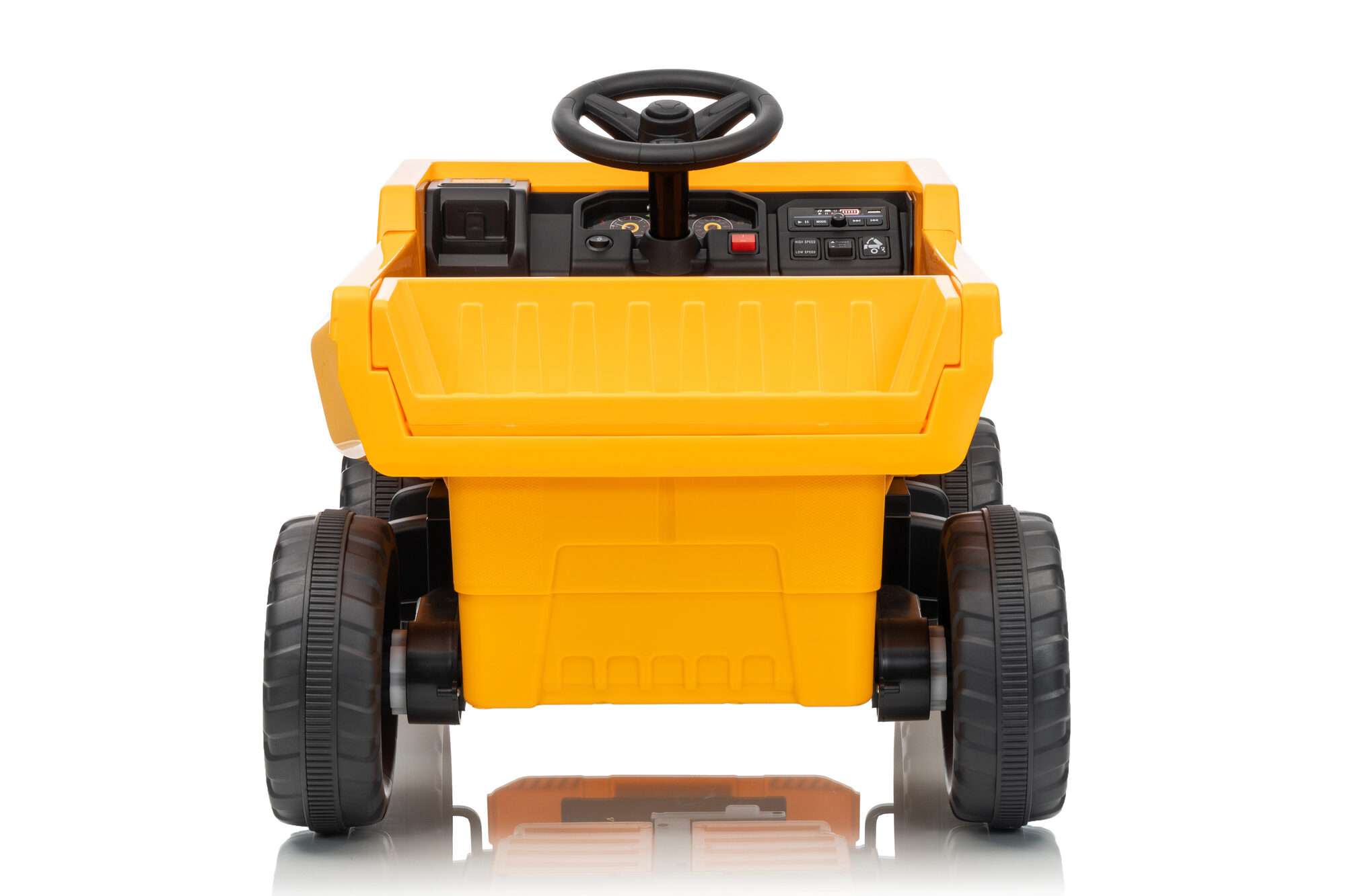 Image du produit : Camion da cantiere con microfono di colore giallo (3-8 anni)