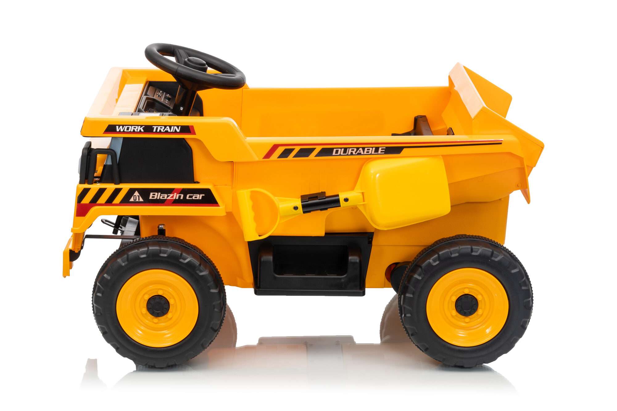 Image du produit : Camion da cantiere con microfono di colore giallo (3-8 anni)