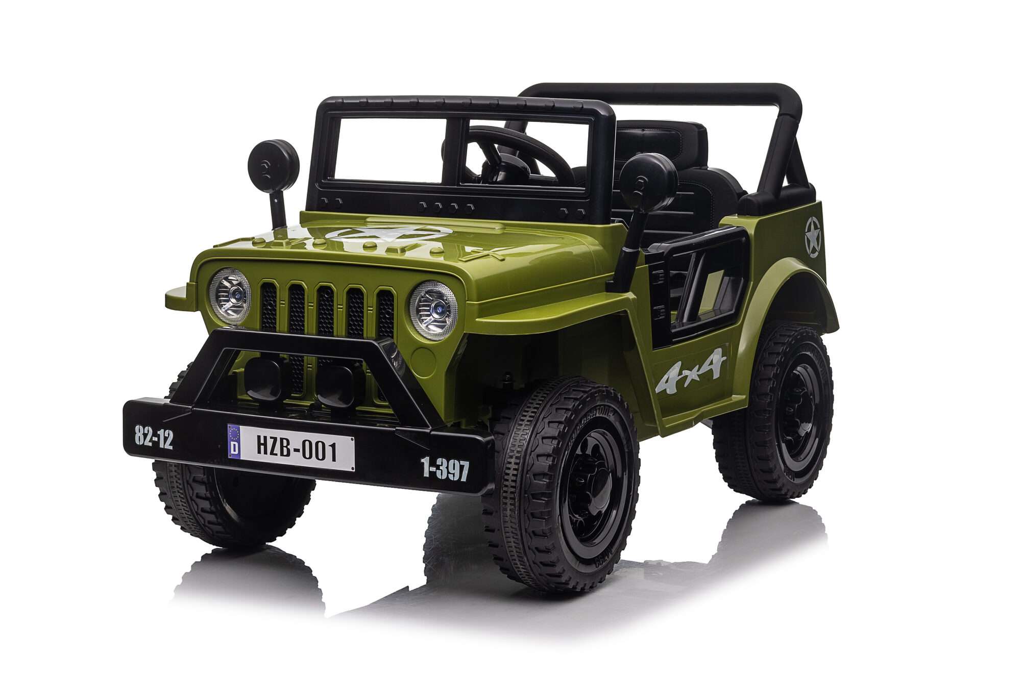 Image du produit : Jeep di colore verde (3-8 anni)