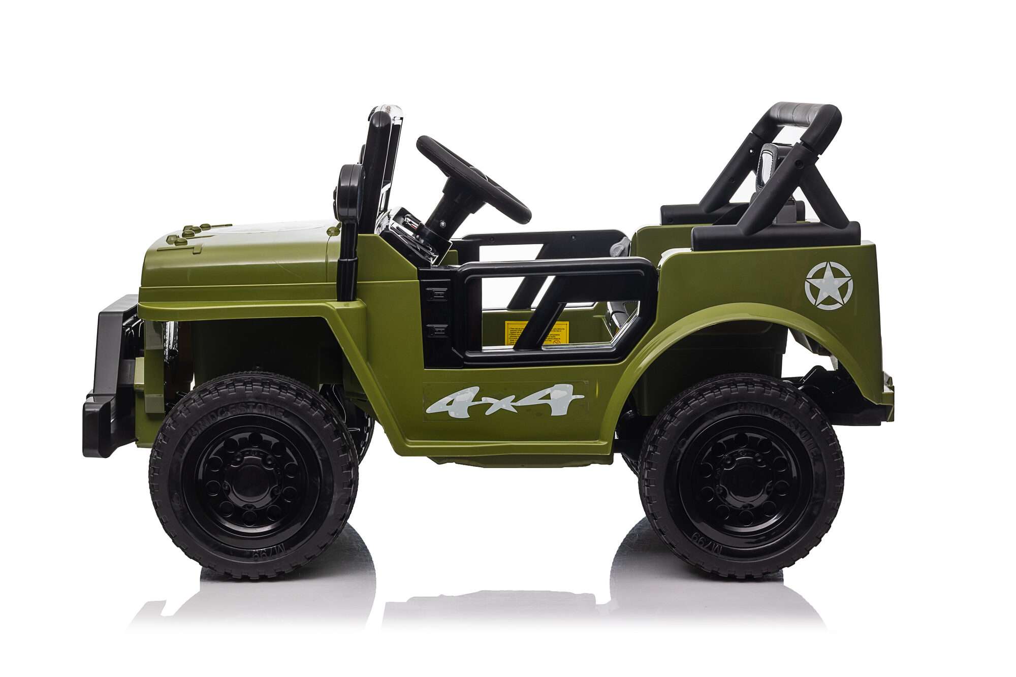 Image du produit : Jeep di colore verde (3-8 anni)