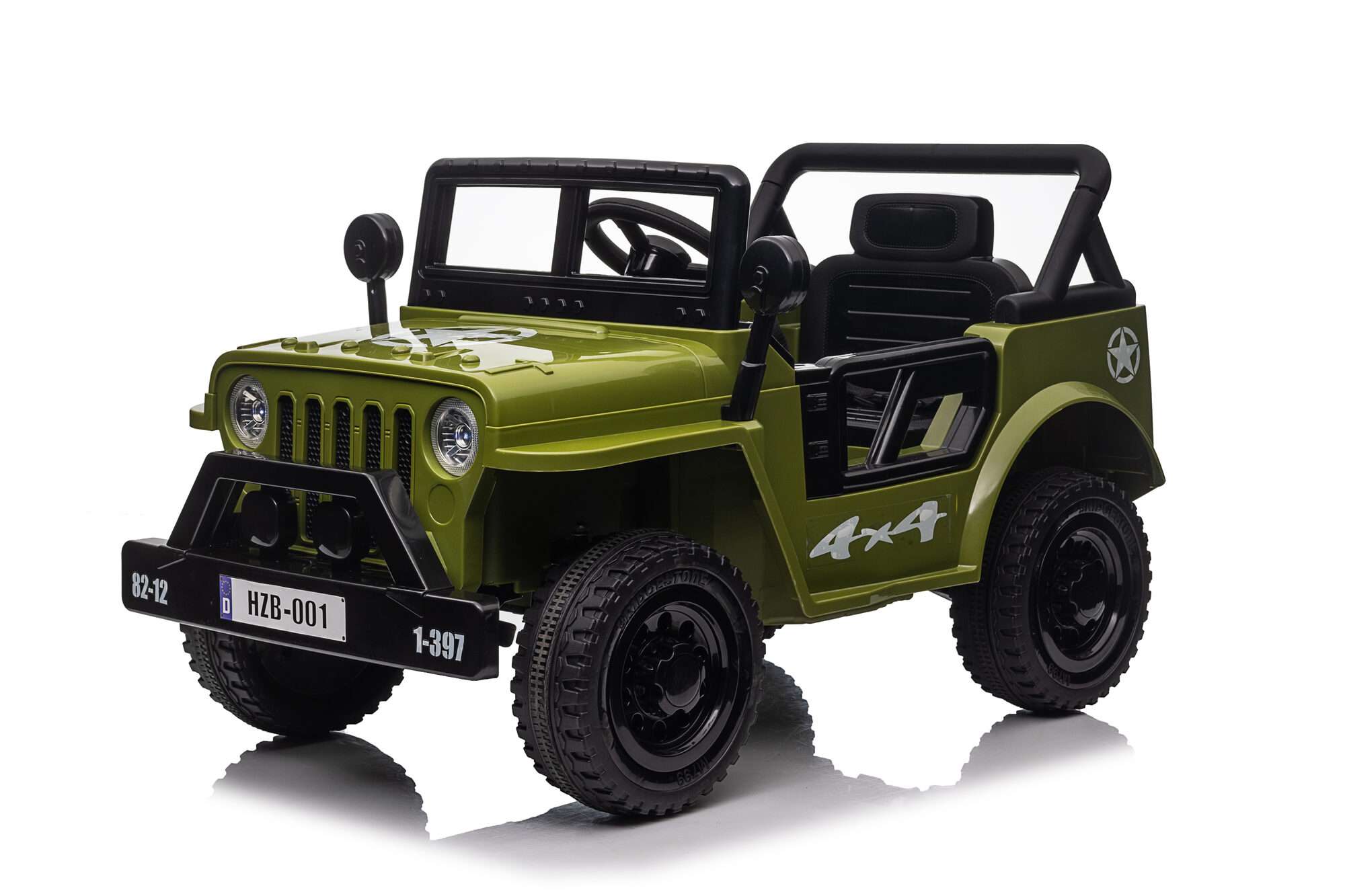 Image du produit : Jeep di colore verde (3-8 anni)