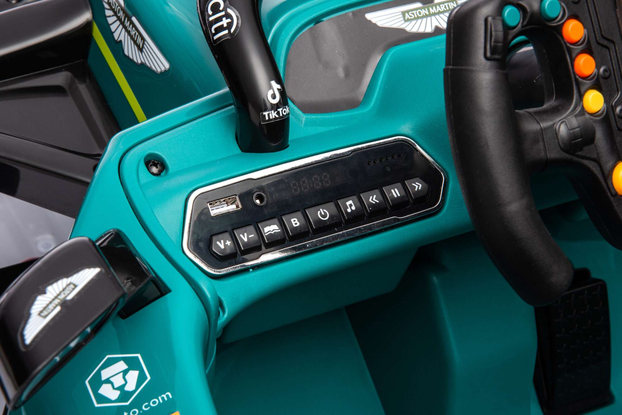 Image du produit : Licenza Aston Martin AMR23 di colore verde (3-8 anni)