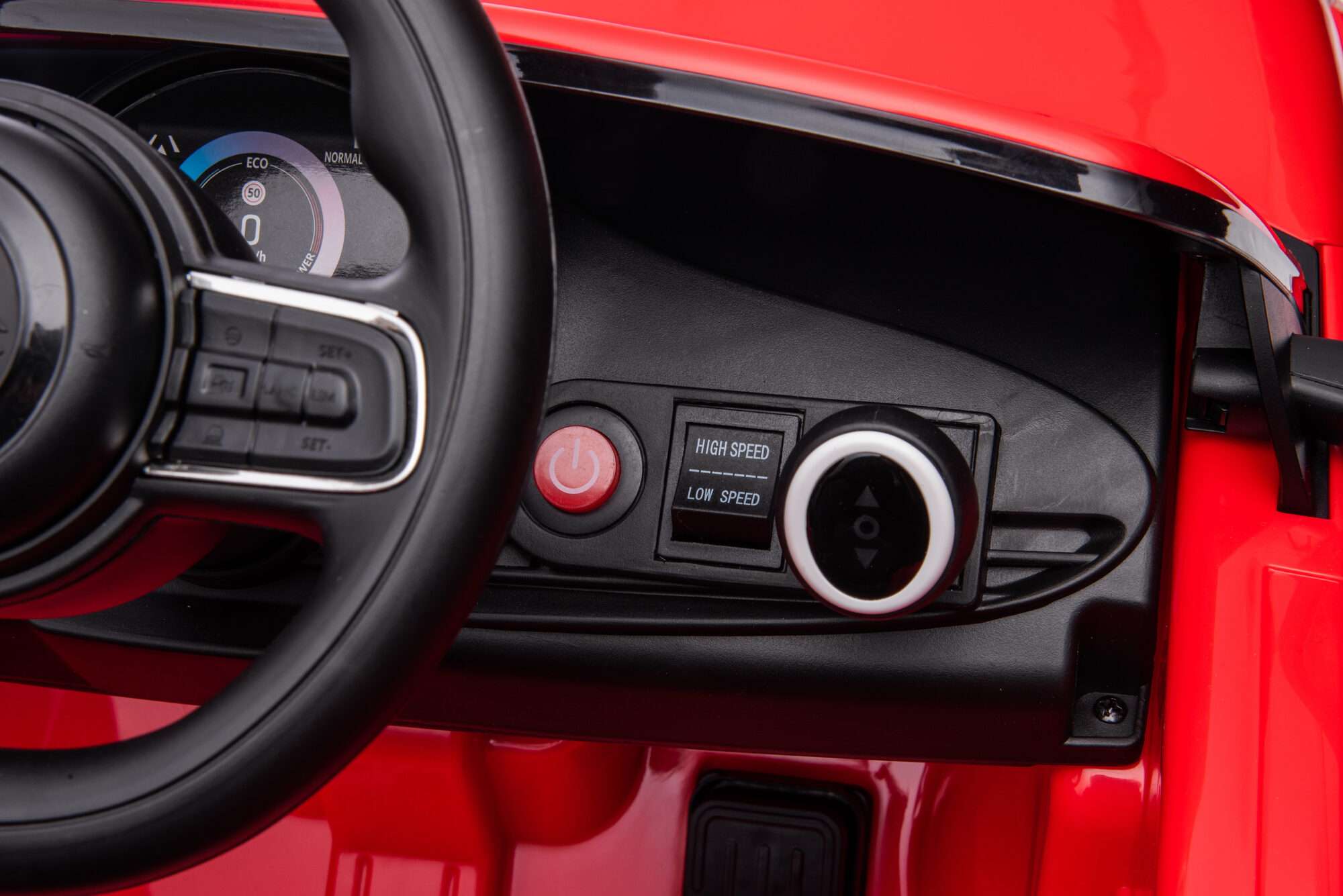 Image du produit : Fiat 500 (2015) in licenza d'uso di colore rosso (3-8 anni)