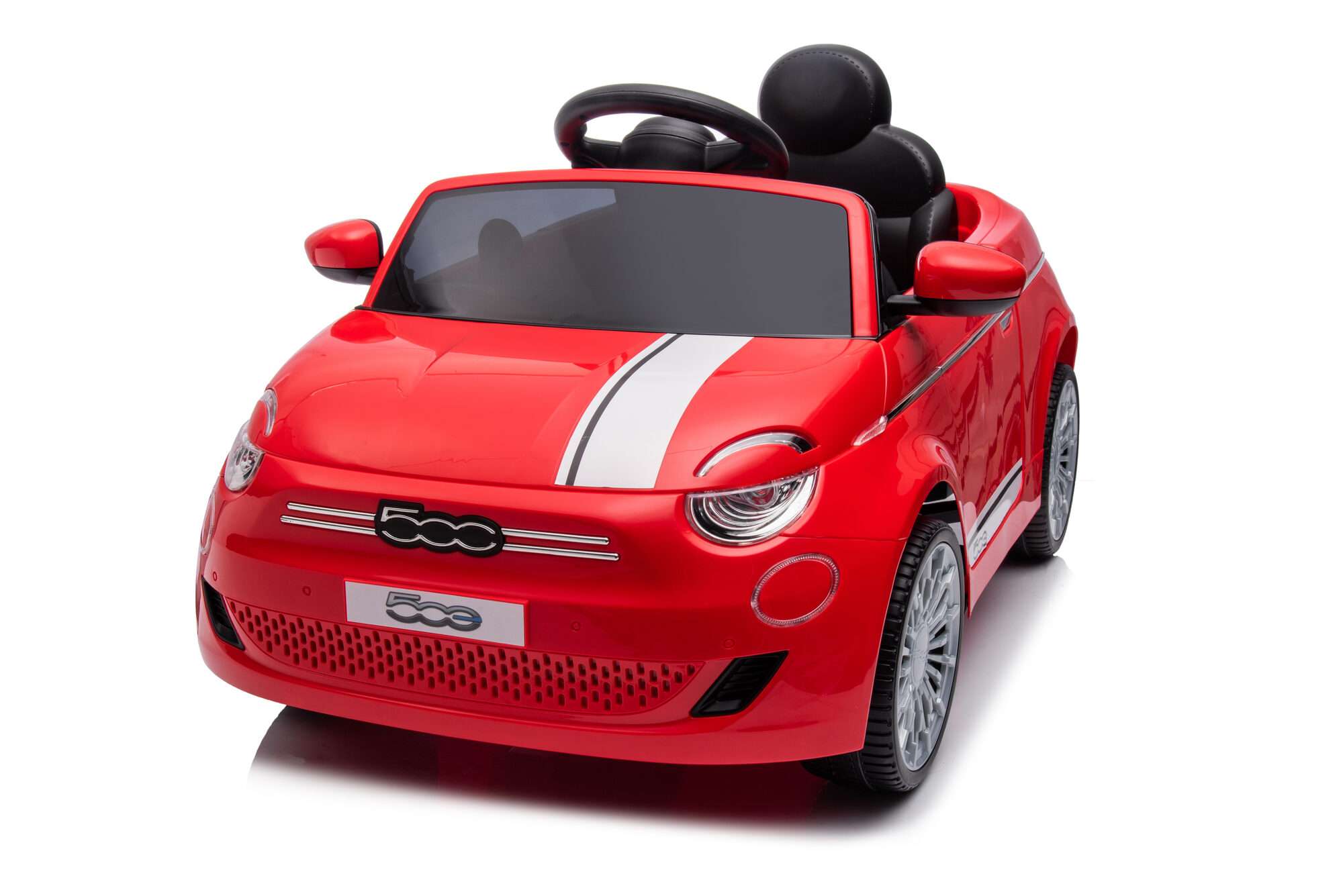 Image du produit : Fiat 500 (2015) in licenza d'uso di colore rosso (3-8 anni)