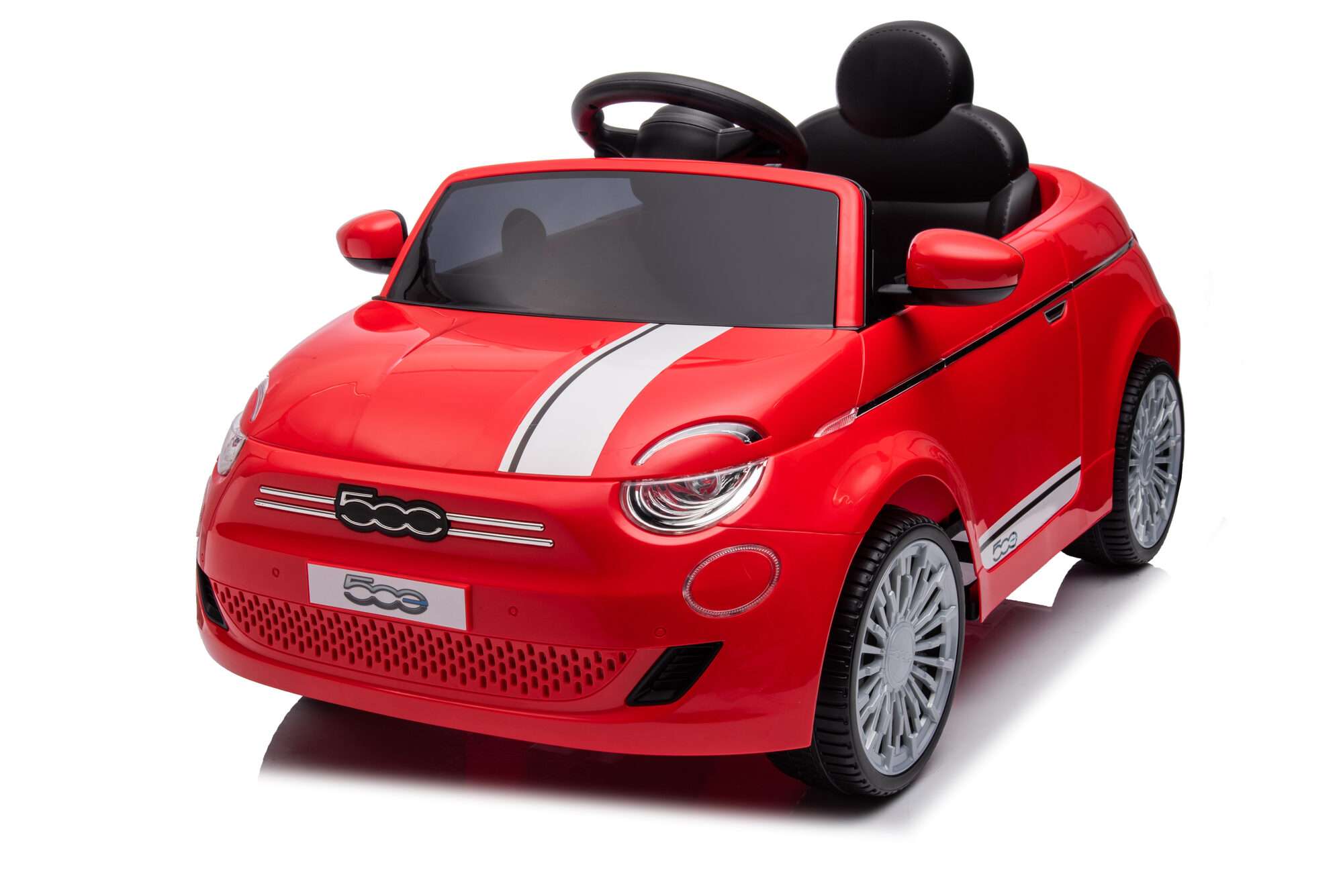 Image du produit : Fiat 500 (2015) in licenza d'uso di colore rosso (3-8 anni)