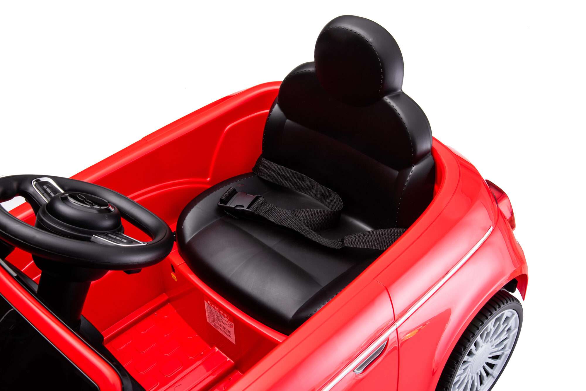 Image du produit : Fiat 500 (2015) in licenza d'uso di colore rosso (3-8 anni)