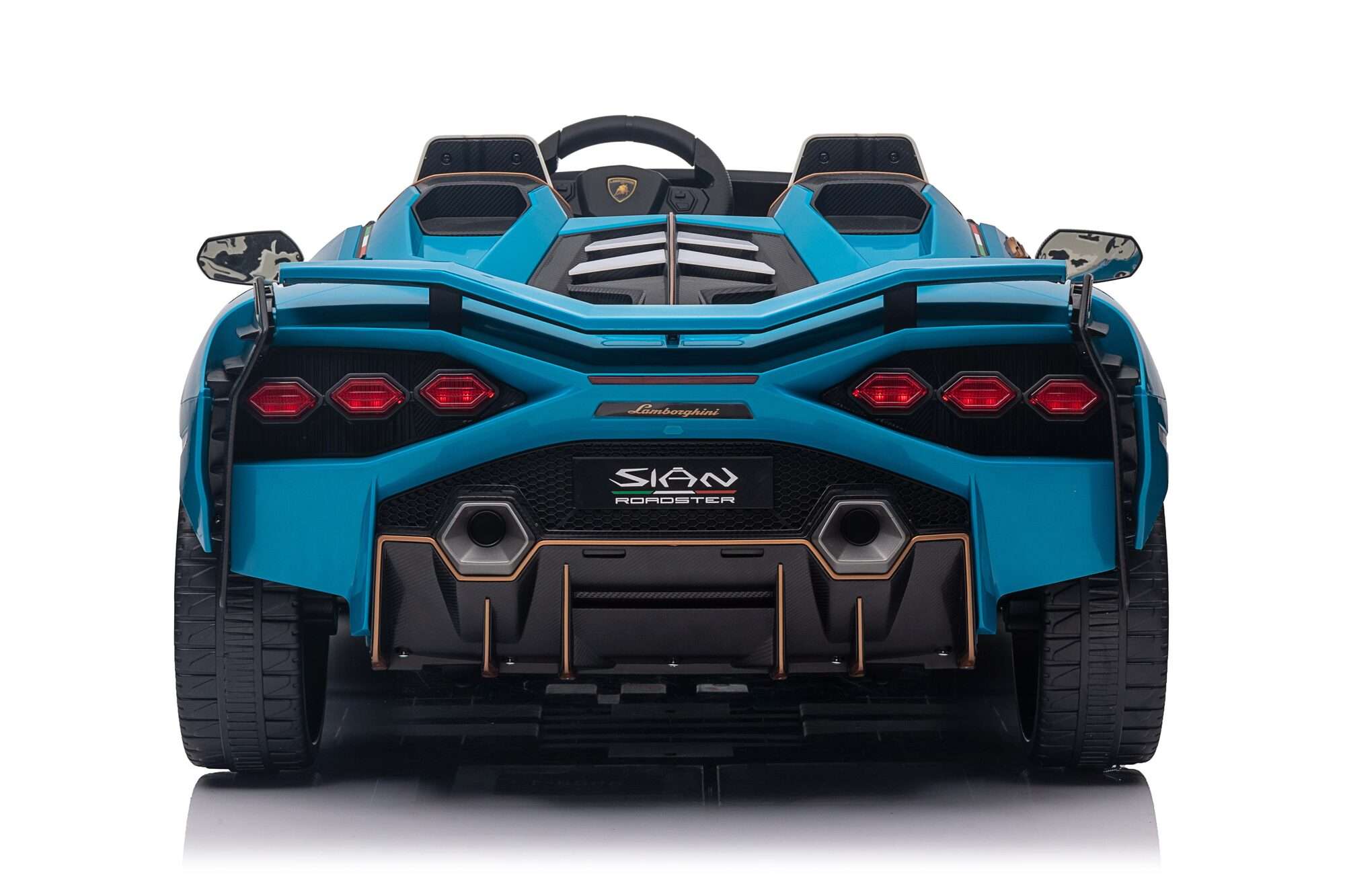 Image du produit : Lamborghini Sian con licenza in colore blu (3-8 anni)