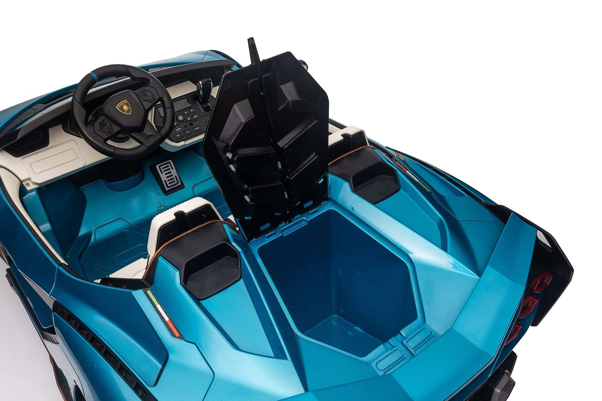 Image du produit : Lamborghini Sian con licenza in colore blu (3-8 anni)