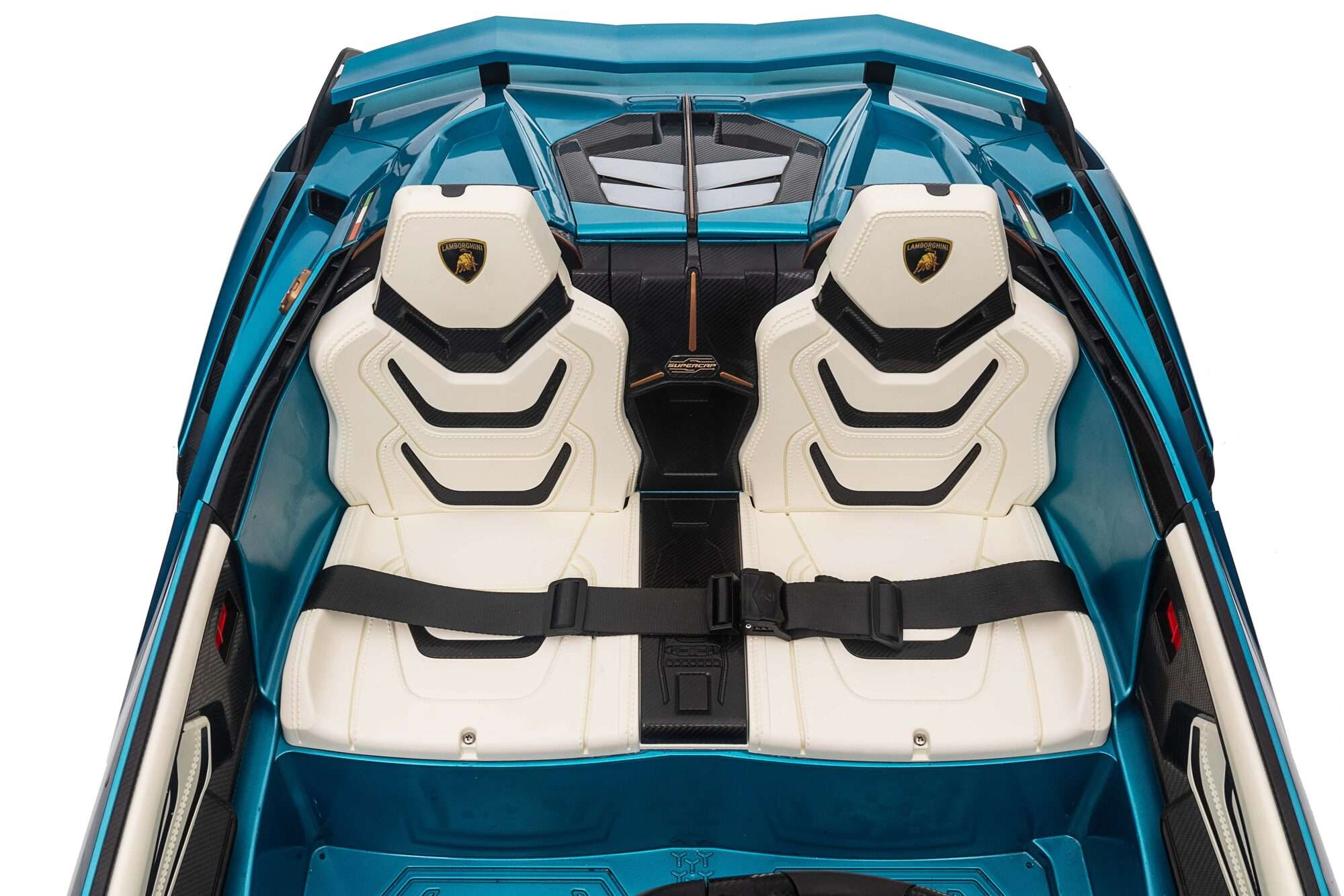Image du produit : Lamborghini Sian con licenza in colore blu (3-8 anni)