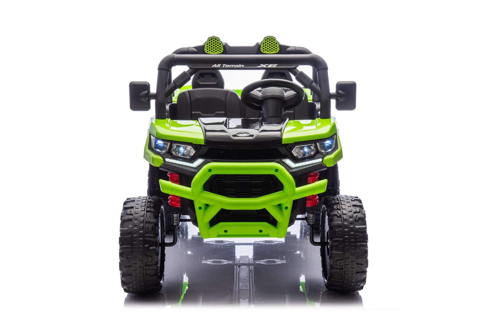 Image du produit : Camion da cantiere con benna ribaltabile elettrica di colore rosso (3-8 anni)