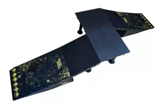 Set di rampe da skateboard modulari - 6 configurazioni