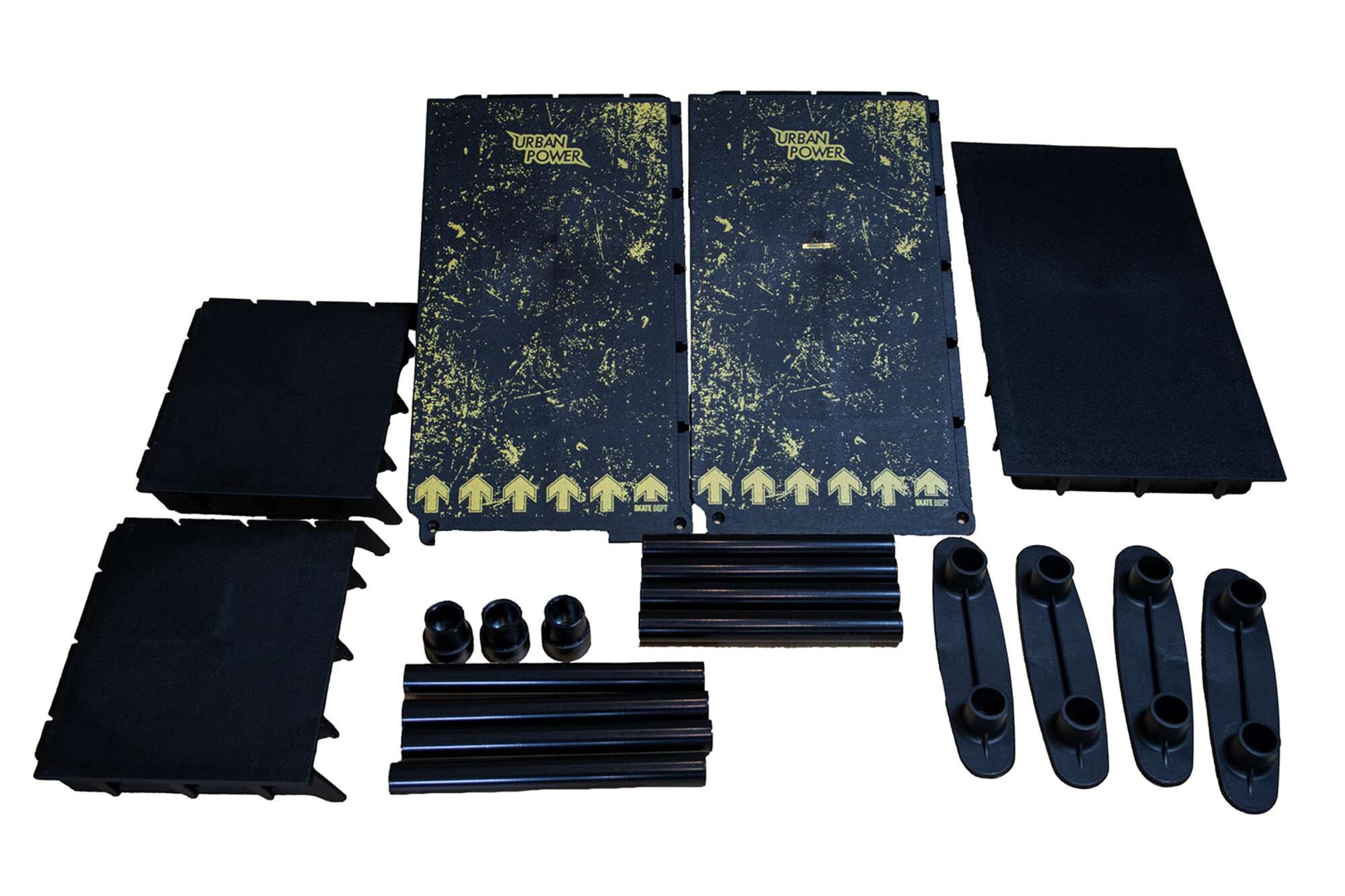 Image du produit : Set di mini rampe da skateboard modulari - 6 configurazioni