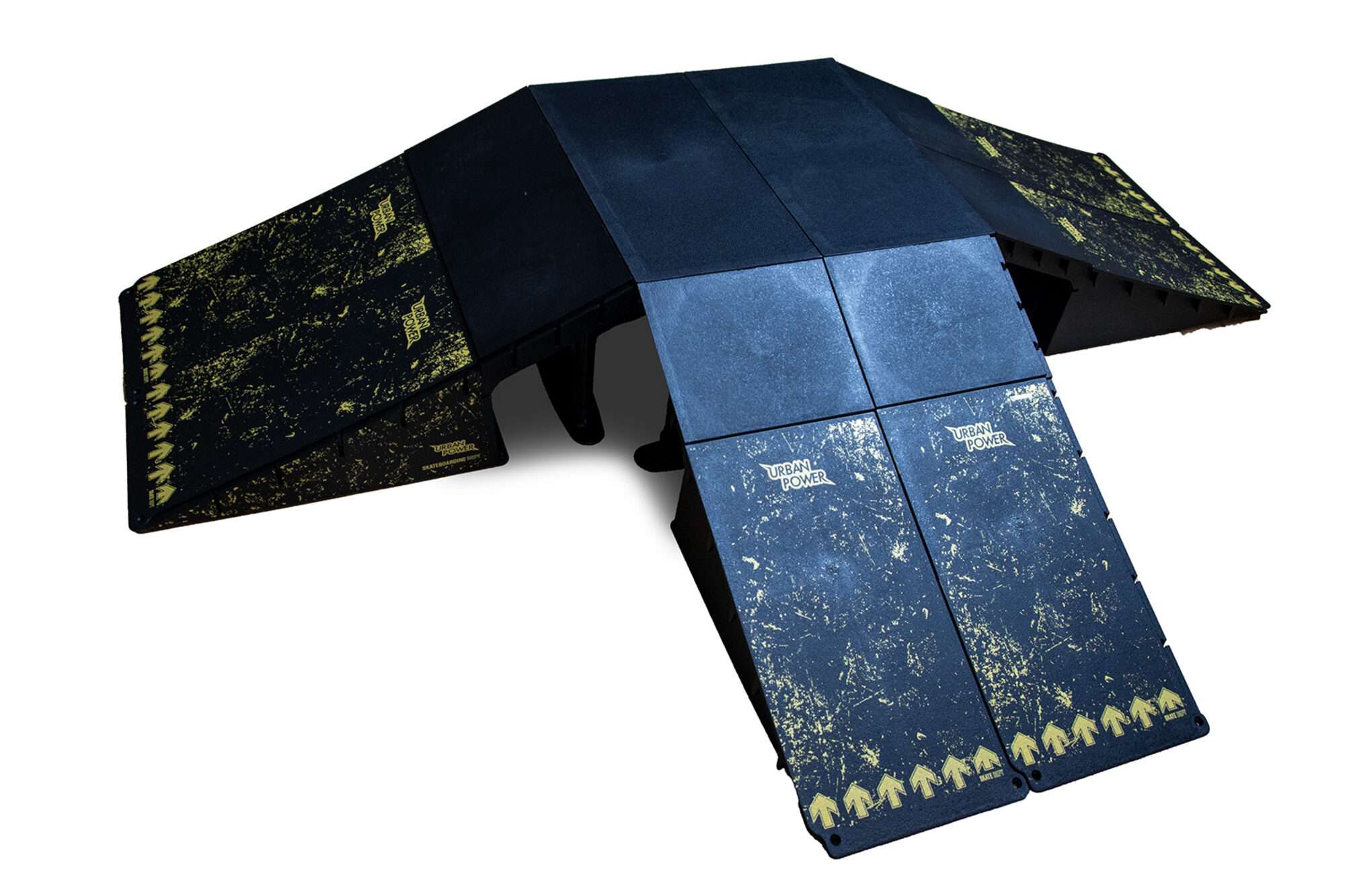 Image du produit : Set di rampe da skateboard modulari - 13 configurazioni