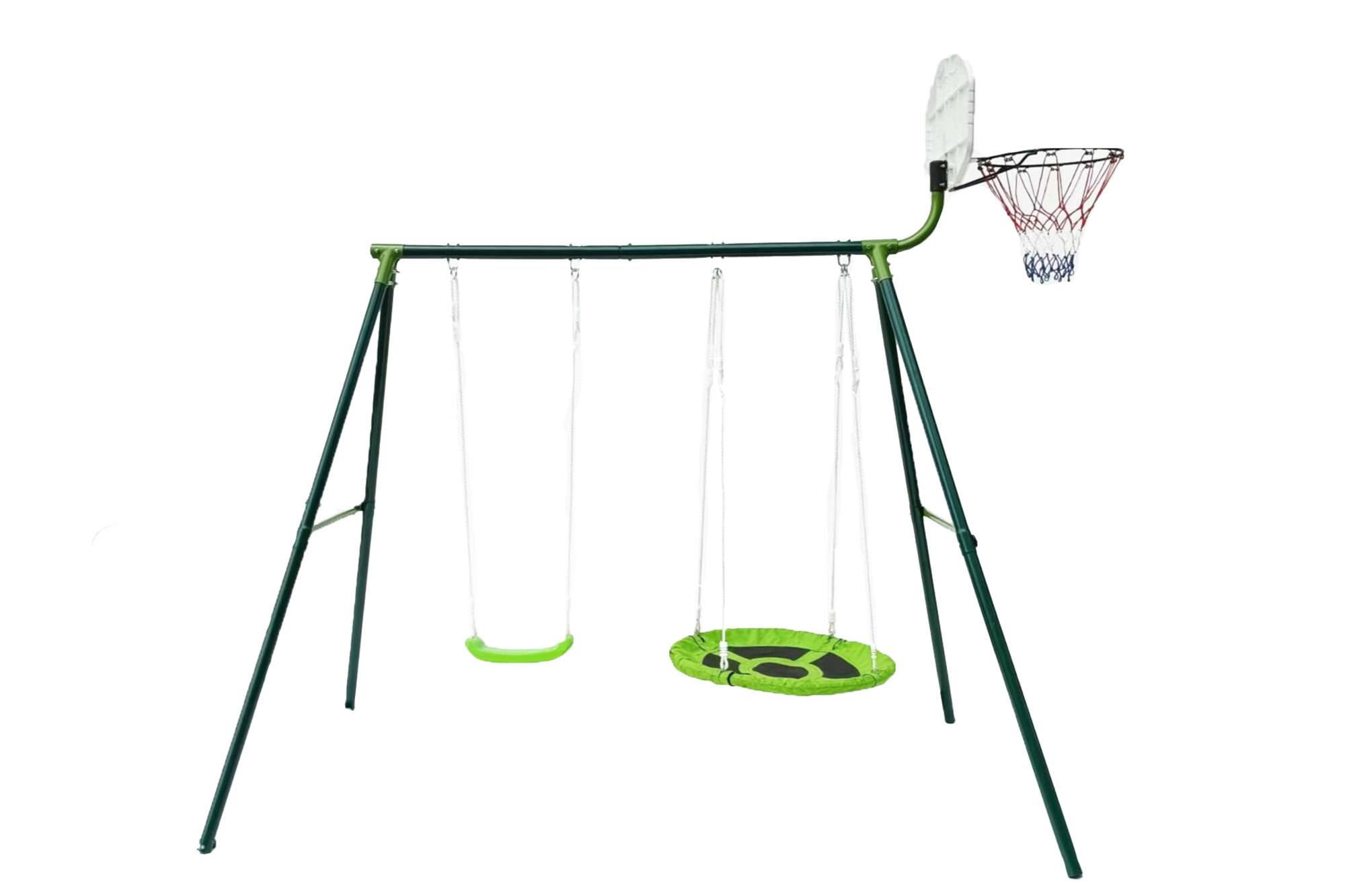 Image du produit : Altalene a due livelli con canestro da basket