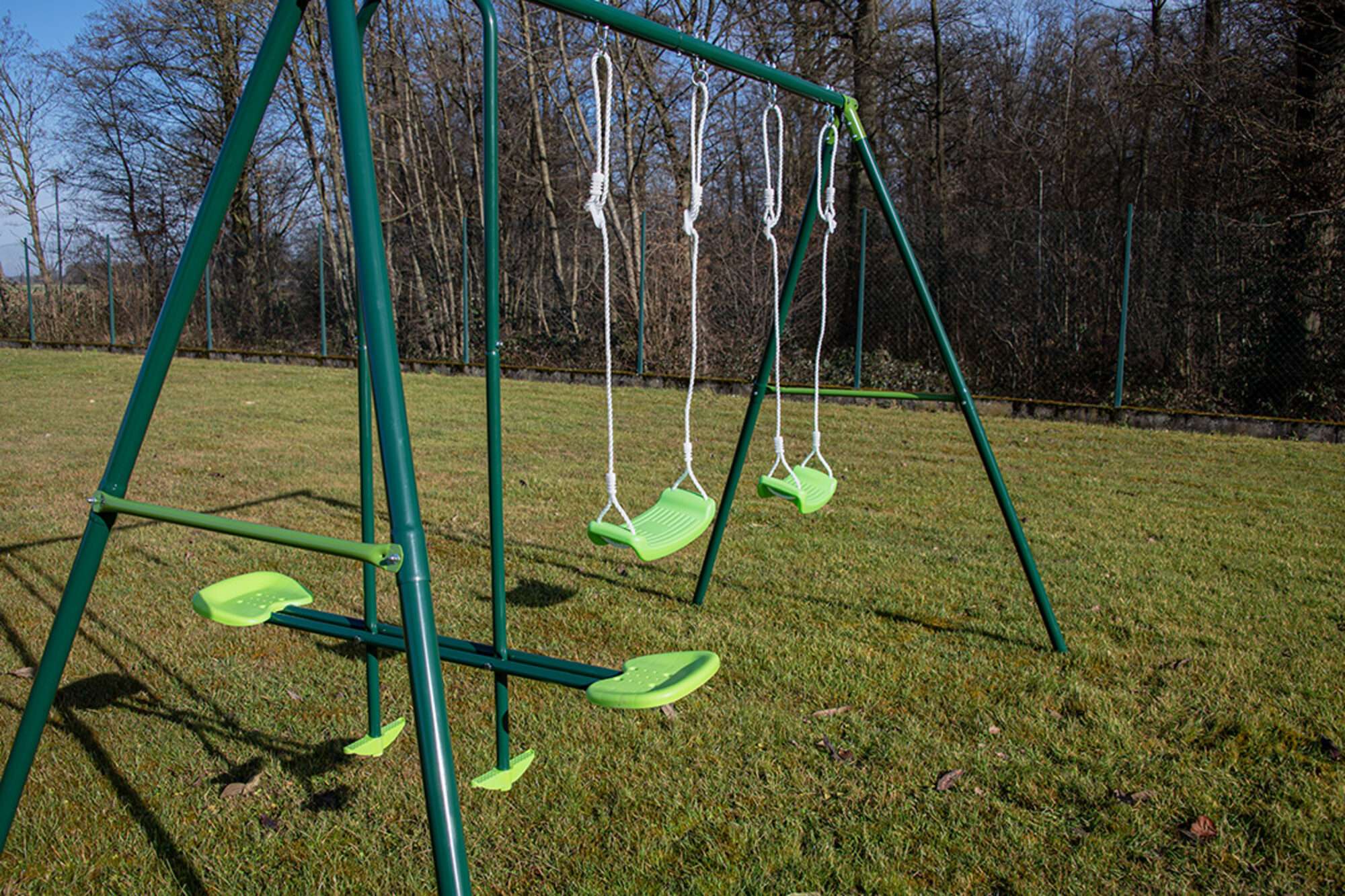 Image du produit : Altalene a tre braccia con canestro