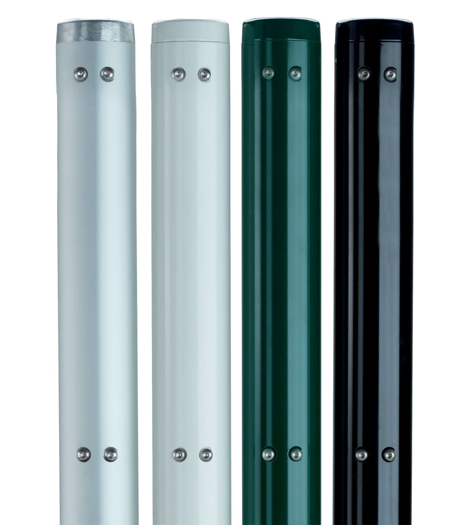 Image du produit : Impianto Tennis rotondo - alluminio ( Plastificato bianco)