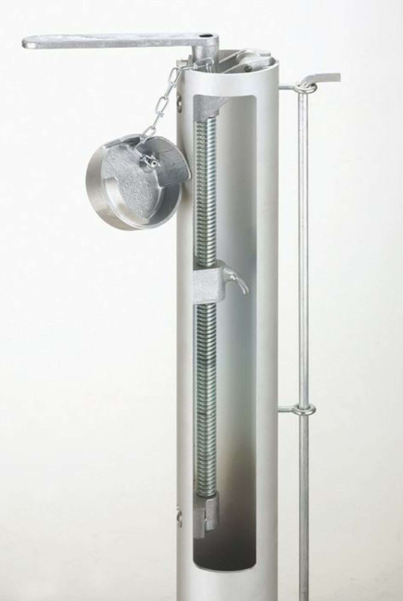 Image du produit : Impianto Tennis rotondo - alluminio ( Plastificato bianco)