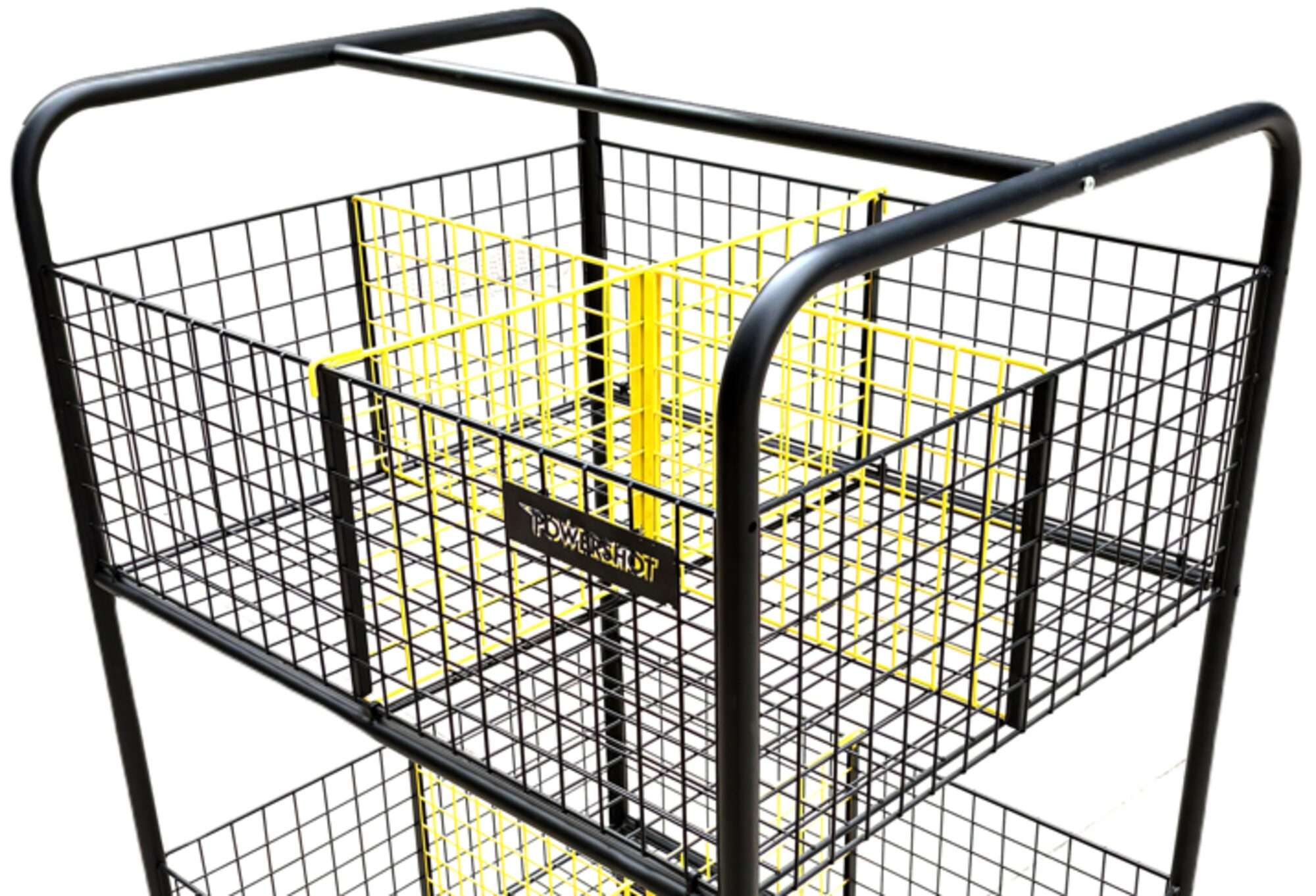 Image du produit : Carrello portaoggetti su rotelle con sezioni, 840 x 700 x 1200 mm