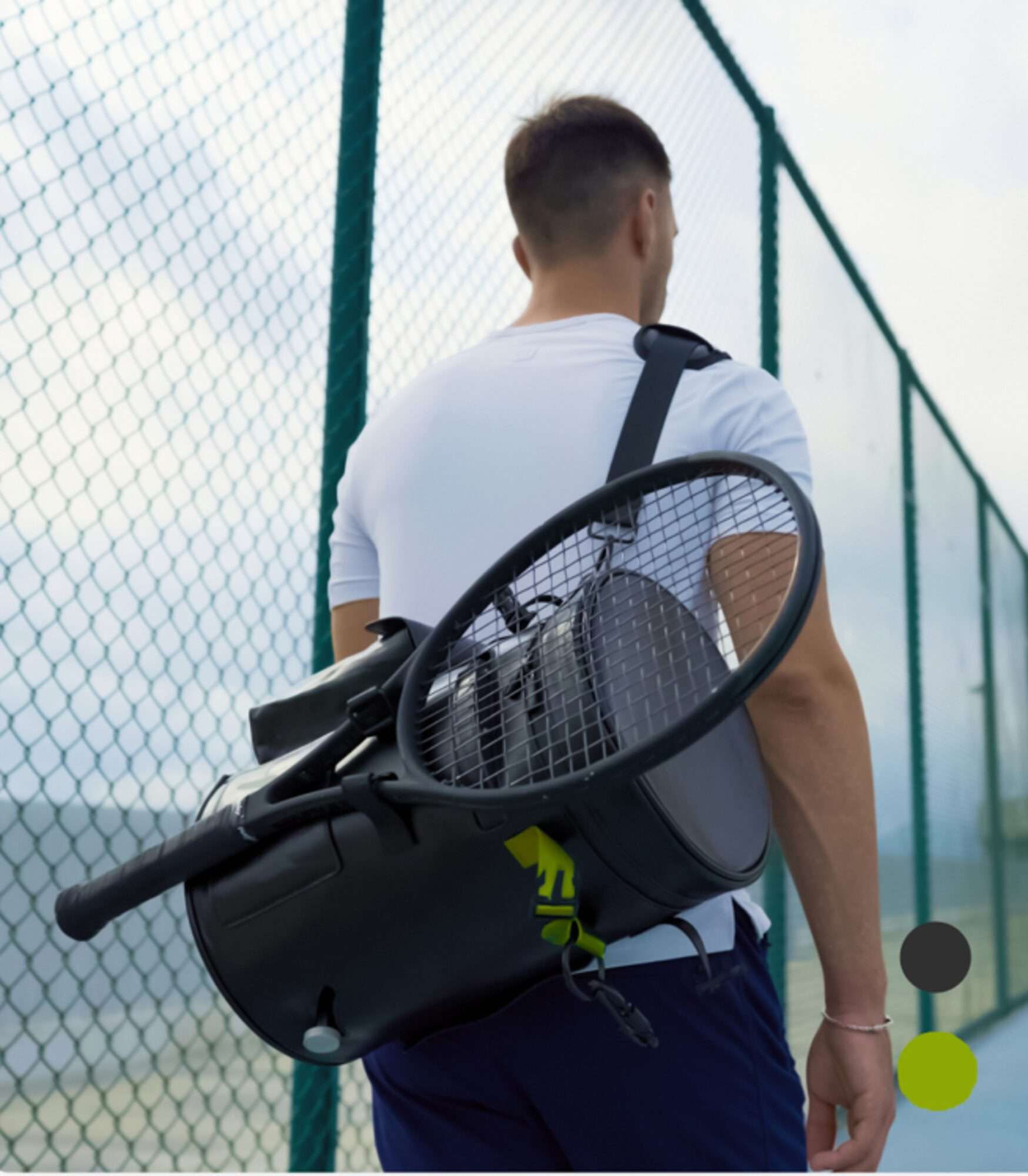 Image du produit : Sparapalle da tennis - Nero