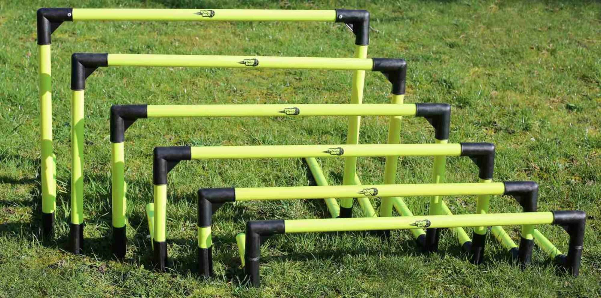 Image du produit : POWERSHOT® Set di 6 ostacoli pieghevoli con 6 altezze diverse