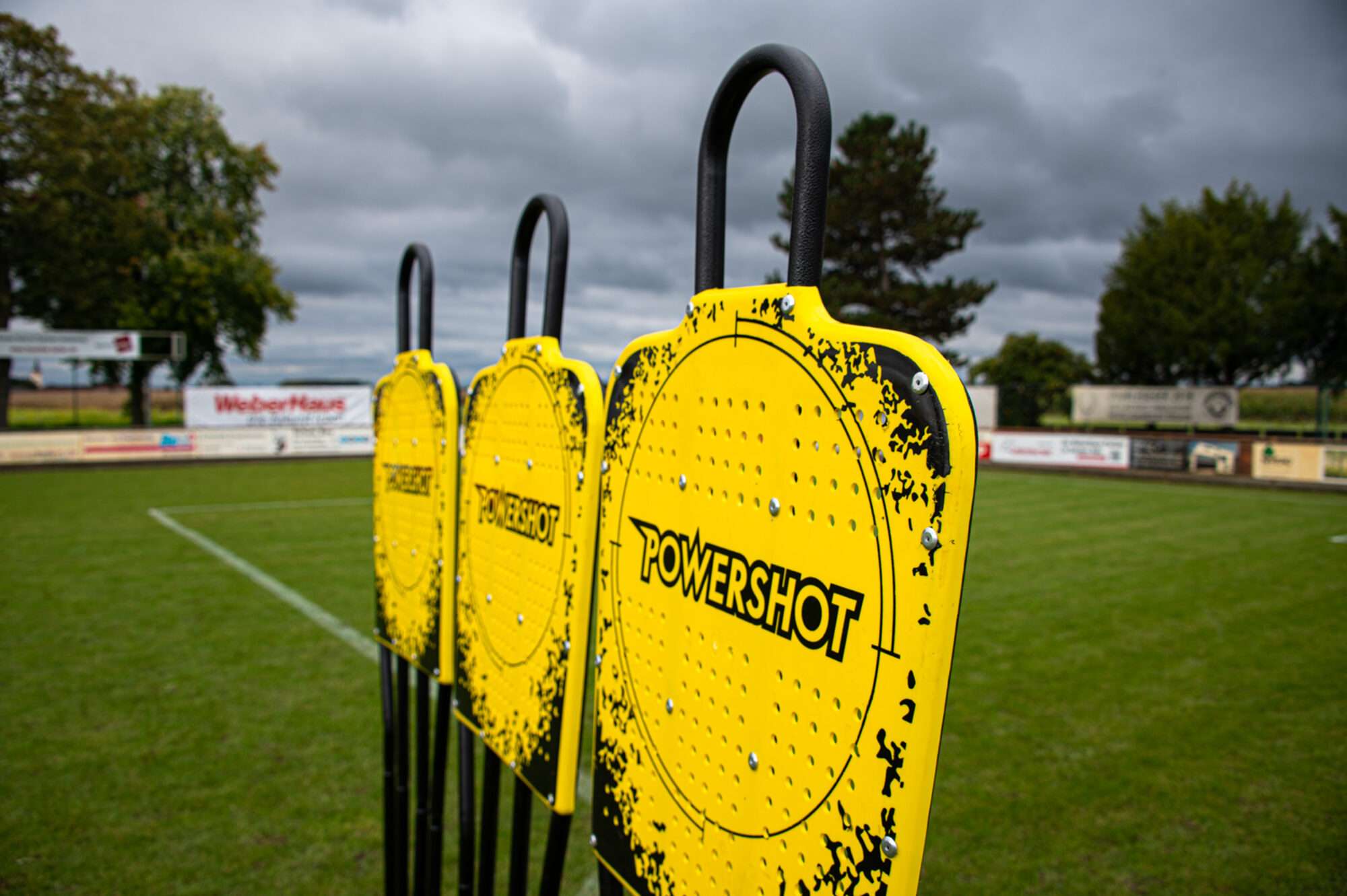 Image du produit : Kit di 3 manichini da difesa in acciaio 