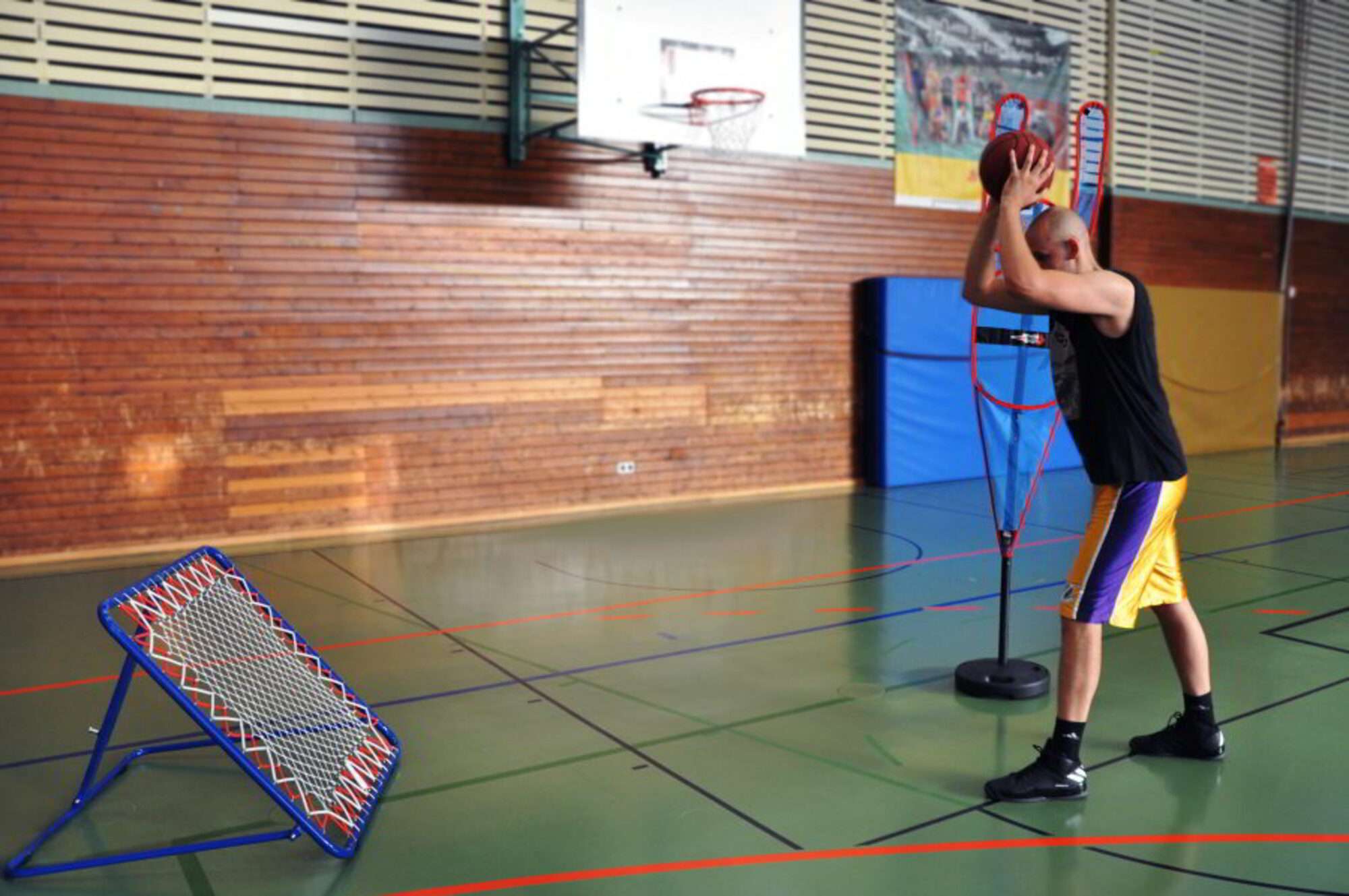 Image du produit : REBOUNDER PROFESSIONALE 1 x 1m - Tchoukball